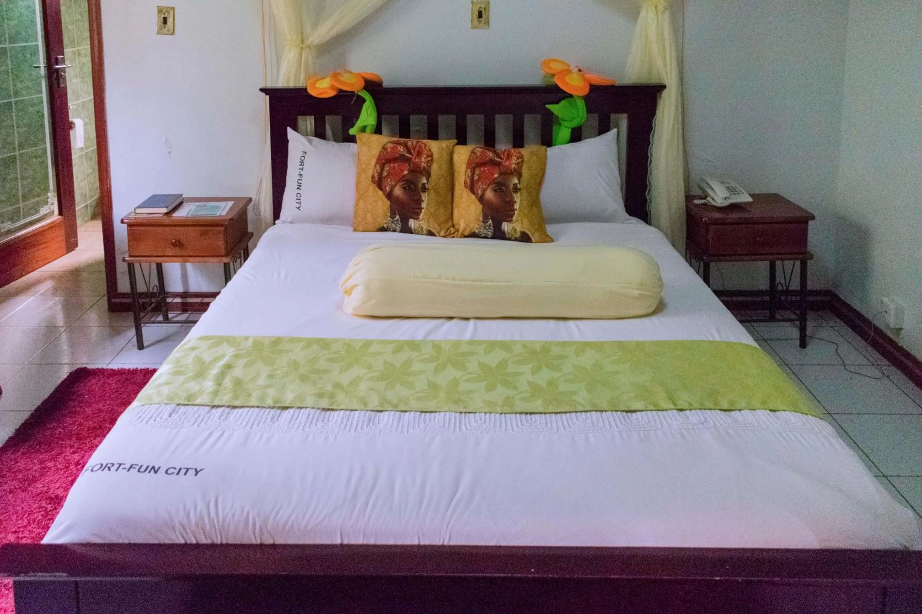 Bed in Fort Fun City Hotel Fort Portal