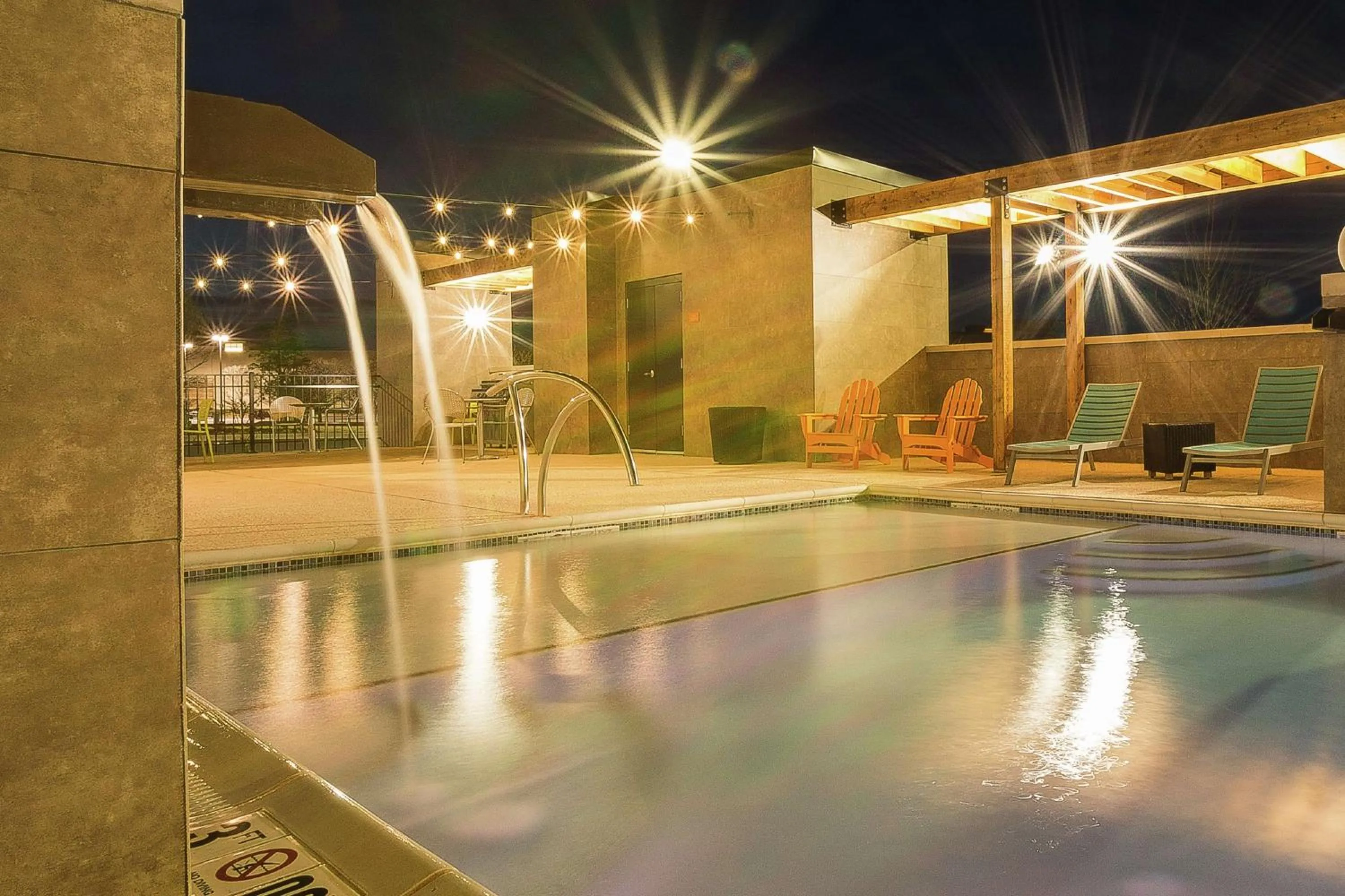 Pool view in Home2 Suites by Hilton Atlanta Newnan