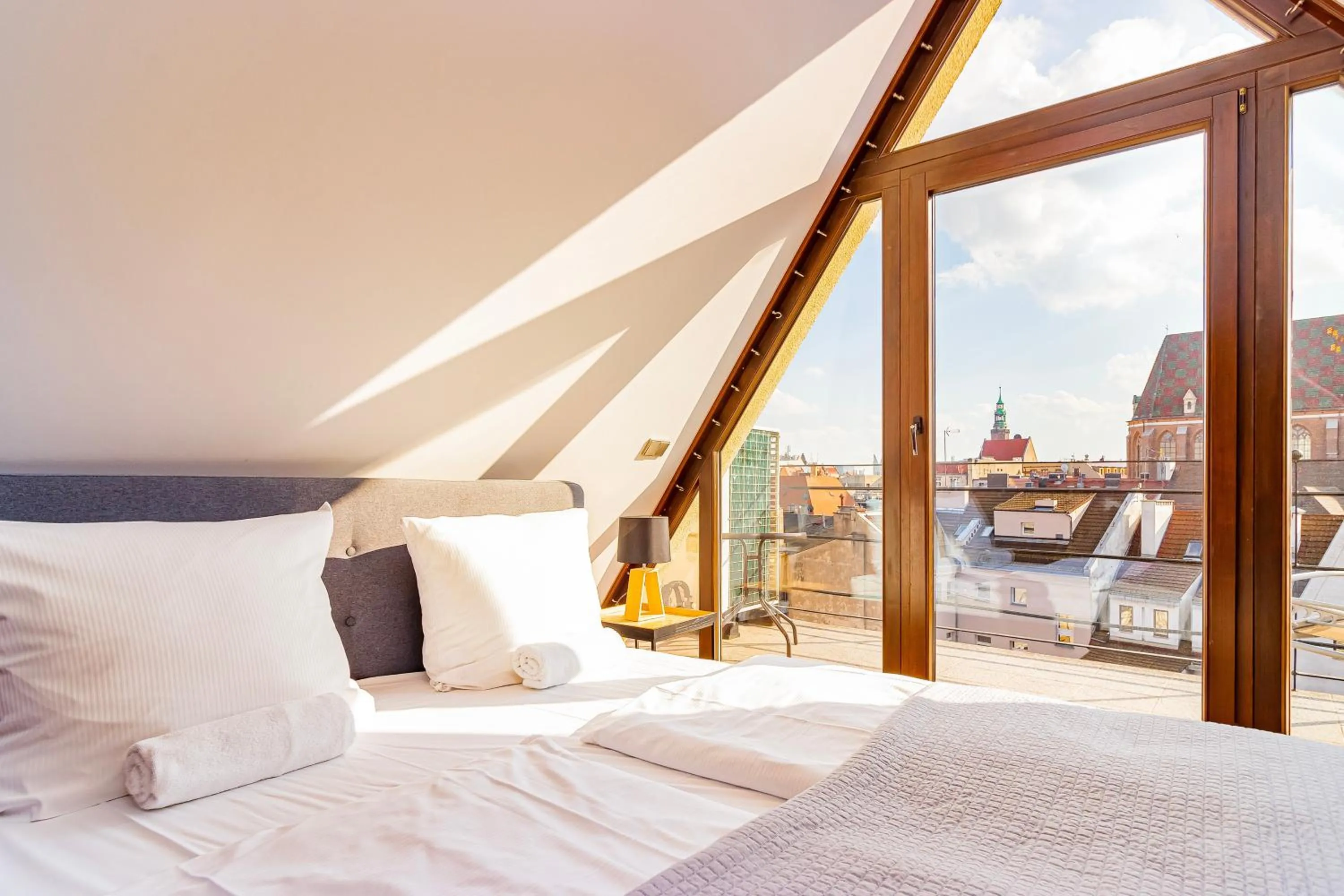 Bed in Boogie ApartHouse Old Town