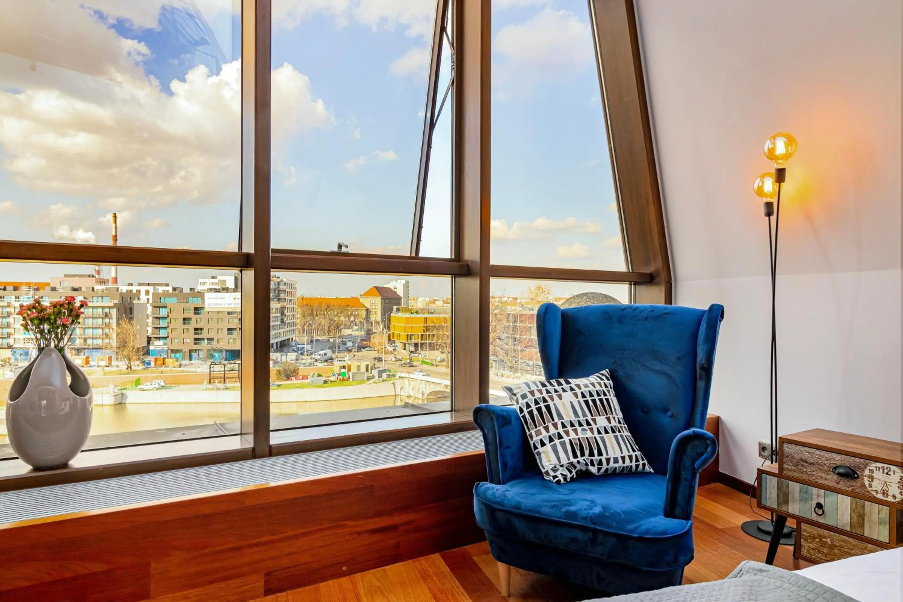 River view in Boogie ApartHouse Old Town