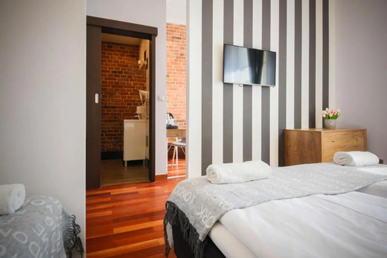 Photo of the whole room, Bed in Boogie ApartHouse Old Town