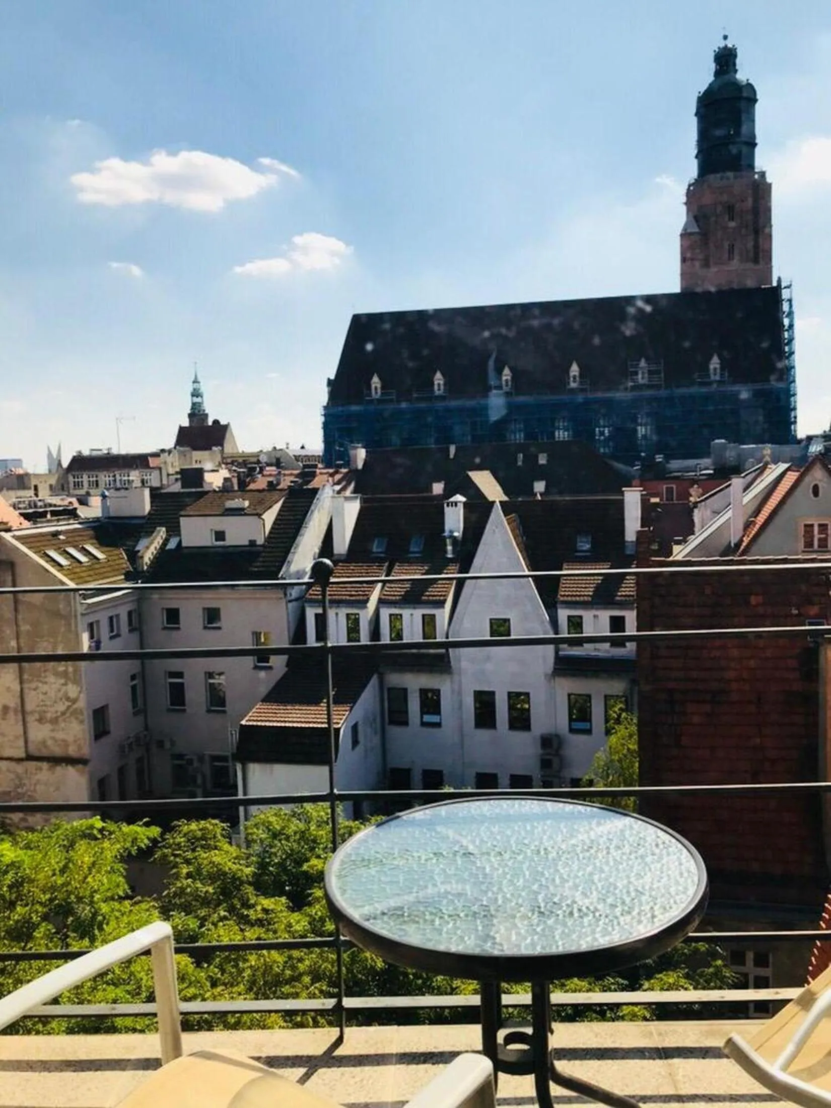 Balcony/Terrace in Boogie ApartHouse Old Town