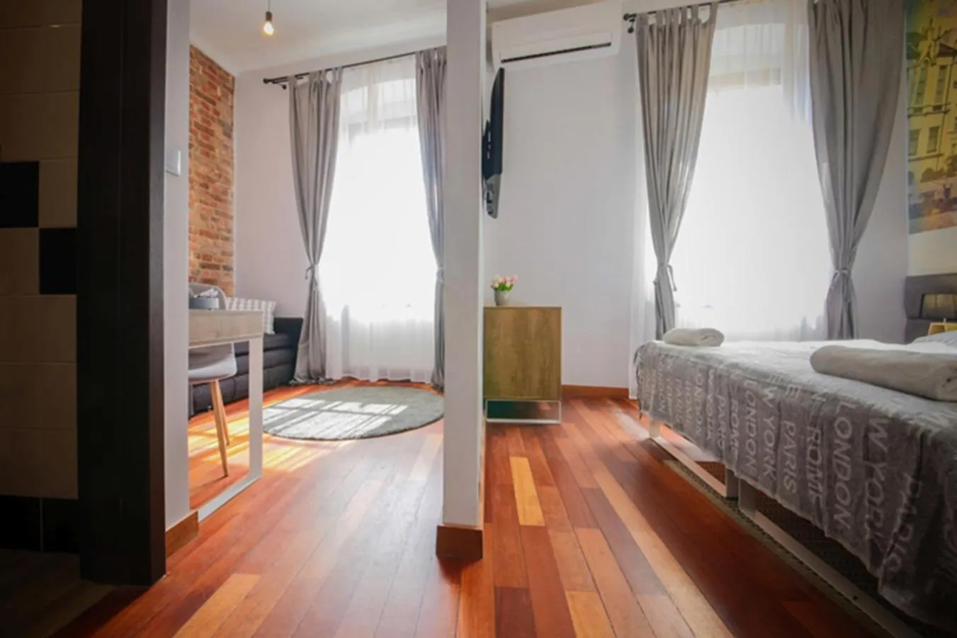 Bed in Boogie ApartHouse Old Town