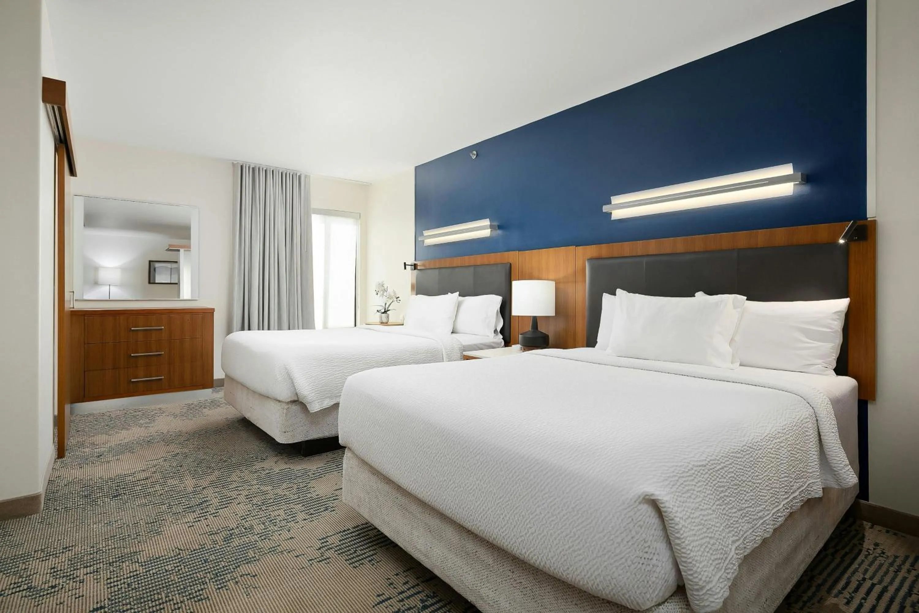 Photo of the whole room, Bed in SpringHill Suites by Marriott McAllen Convention Center