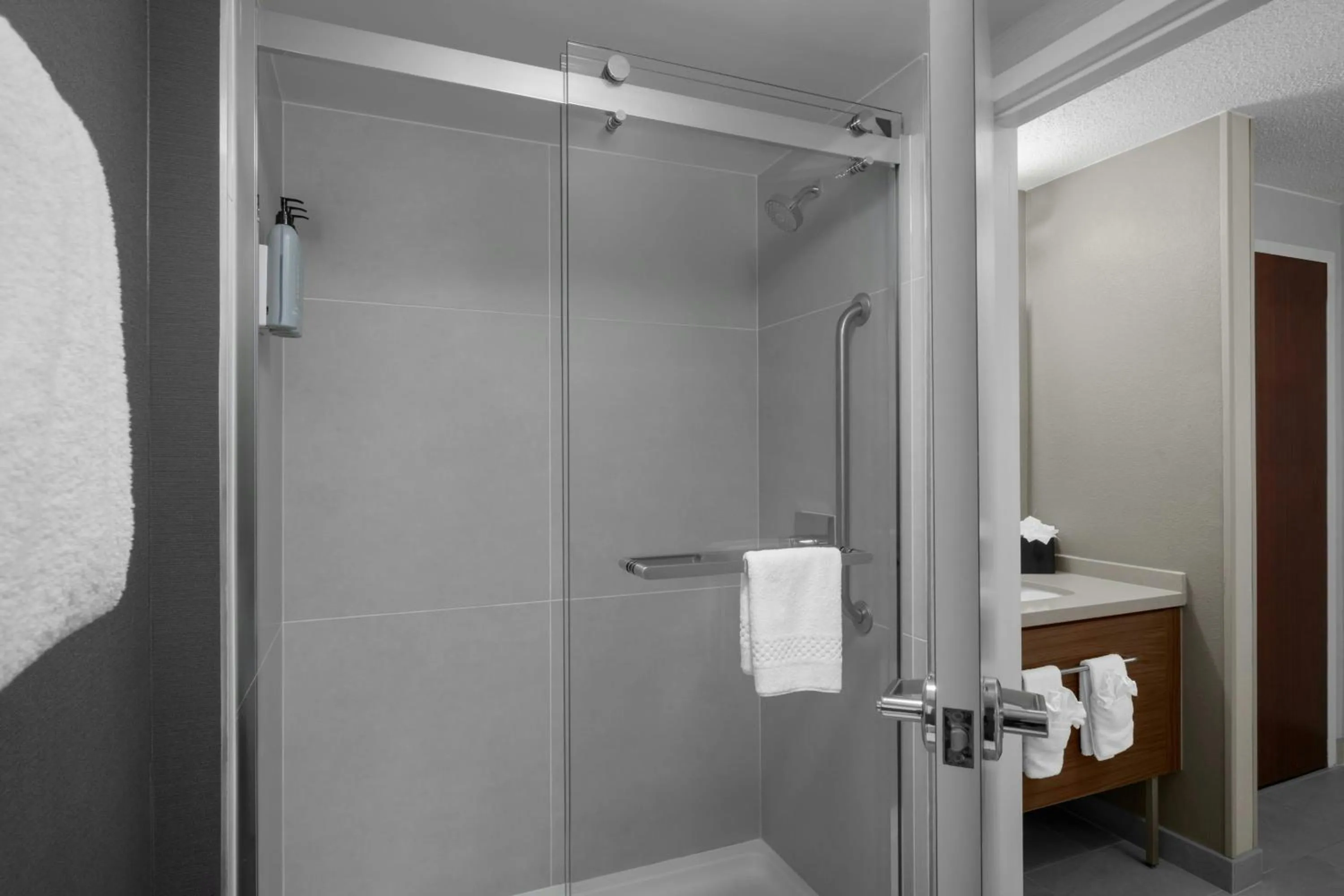 Bathroom in Courtyard Charlotte Airport North