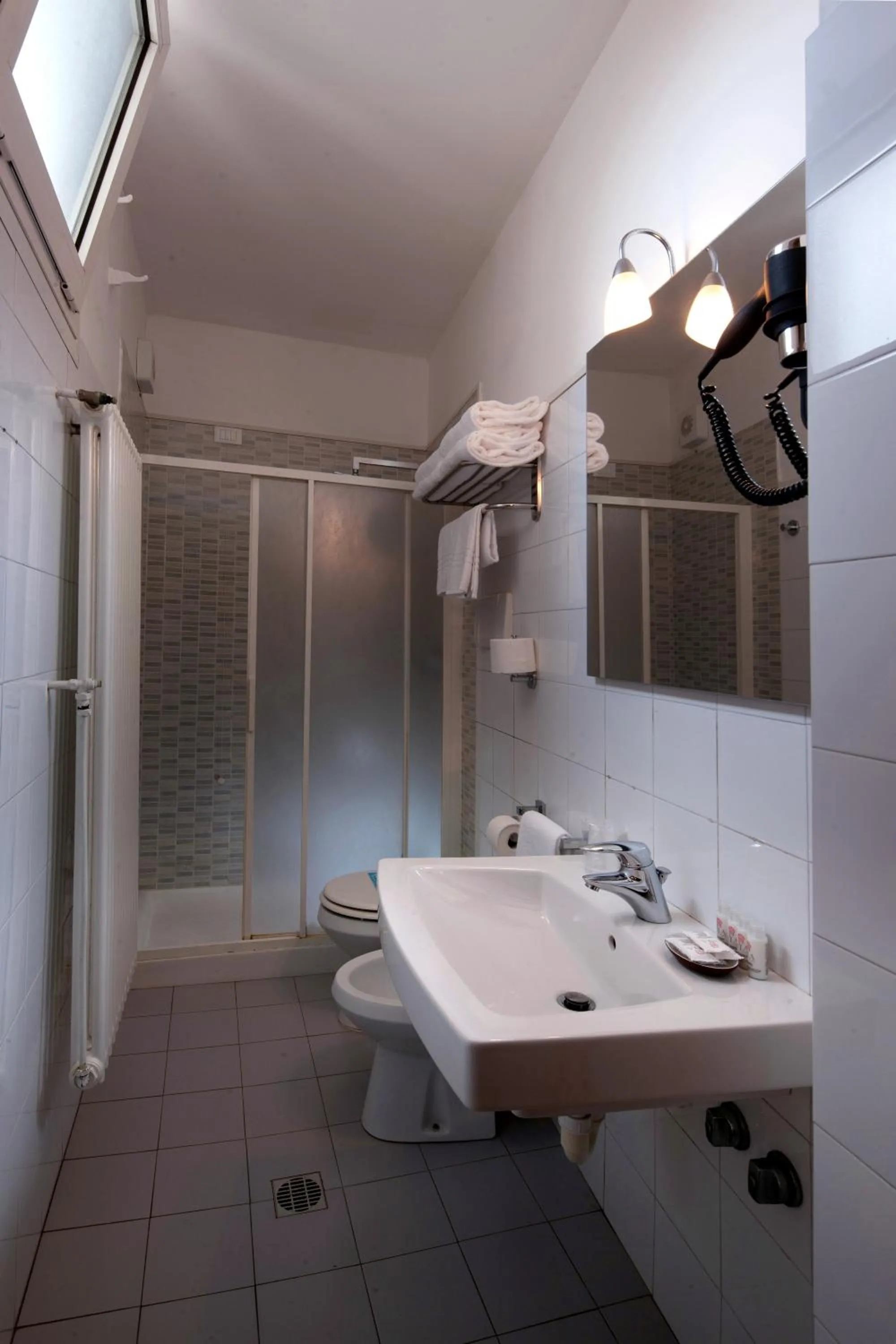 Bathroom in CityHotel Cristina Vicenza