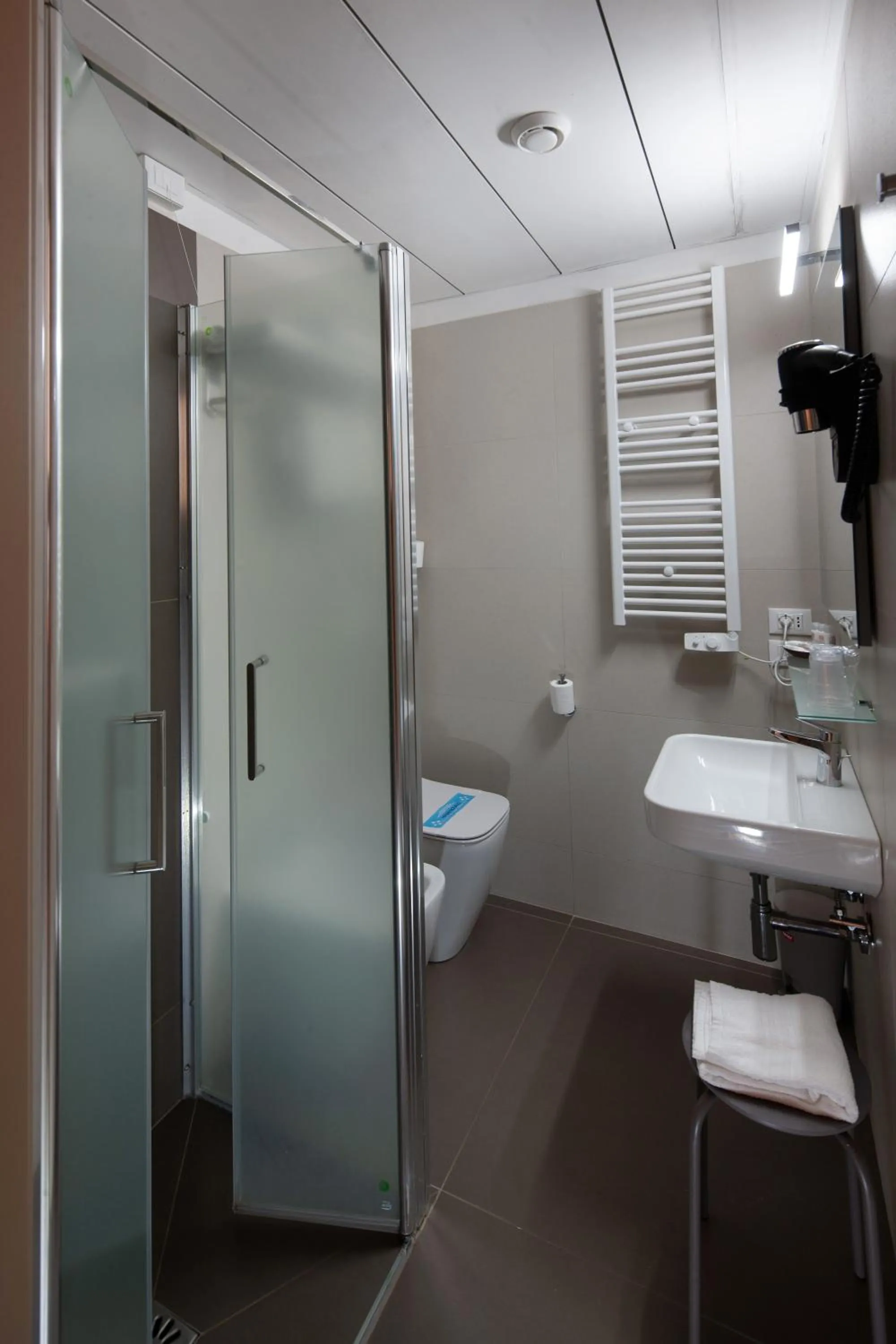 Bathroom in CityHotel Cristina Vicenza