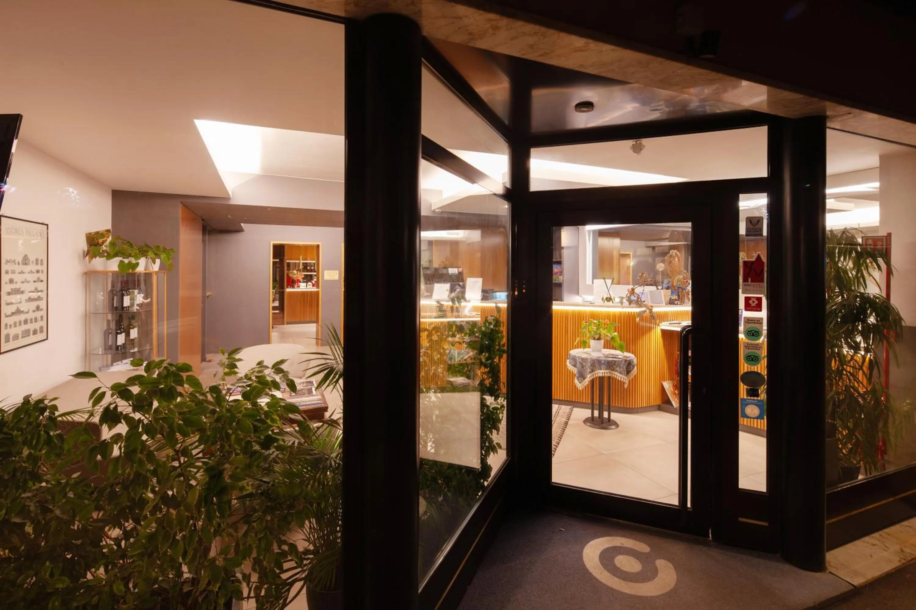 Lobby or reception in CityHotel Cristina Vicenza