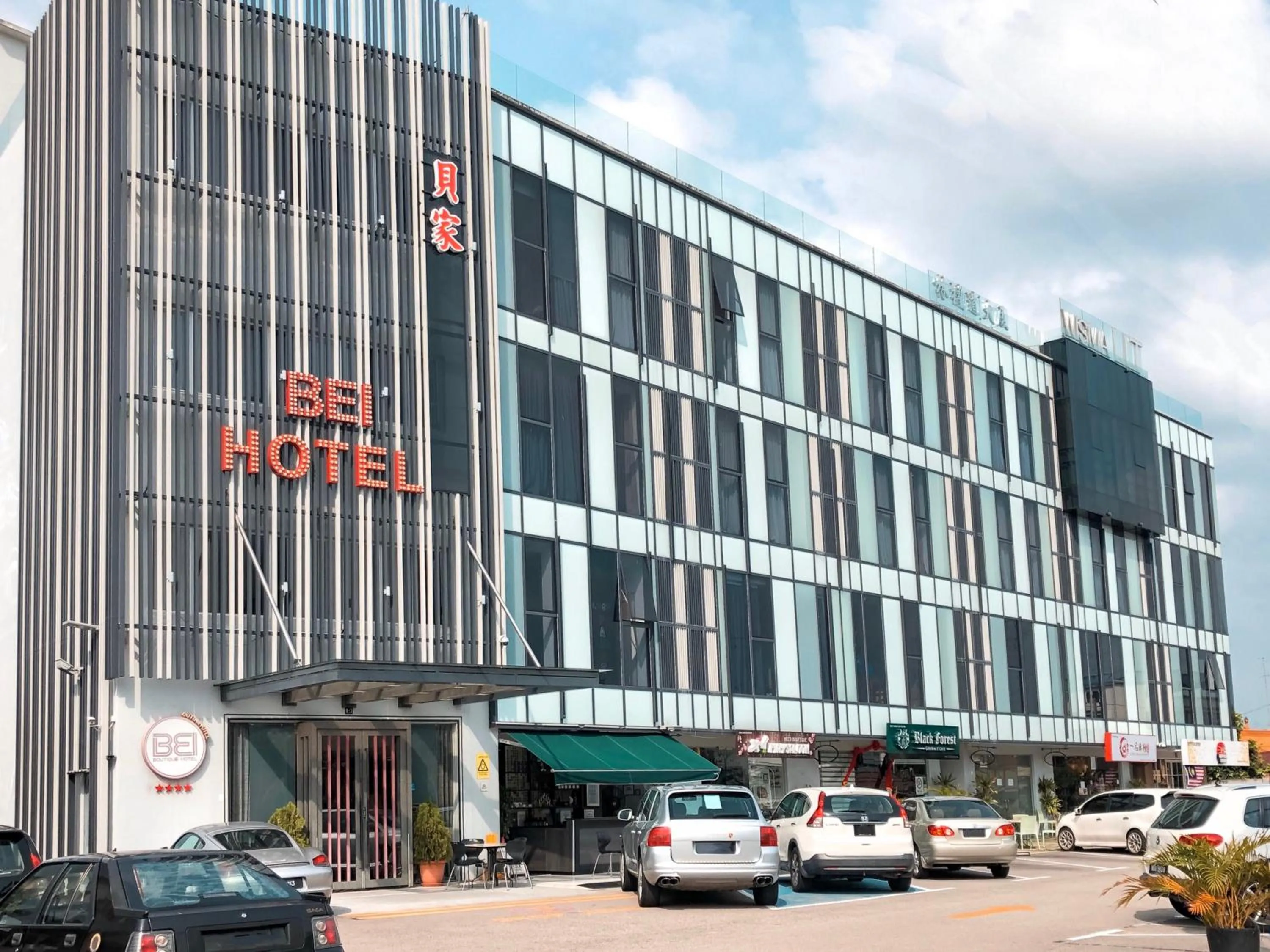 Property building in BEI Boutique Hotel