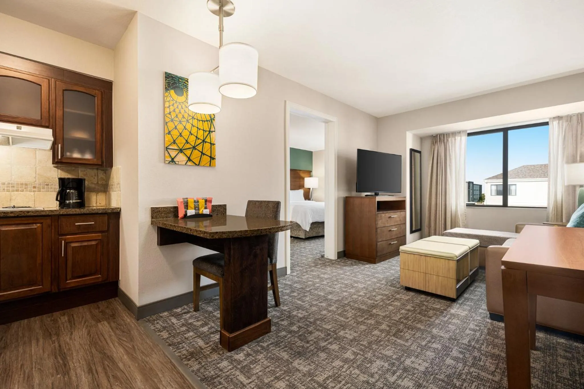 Bedroom in Staybridge Suites Oklahoma City-Quail Springs by IHG