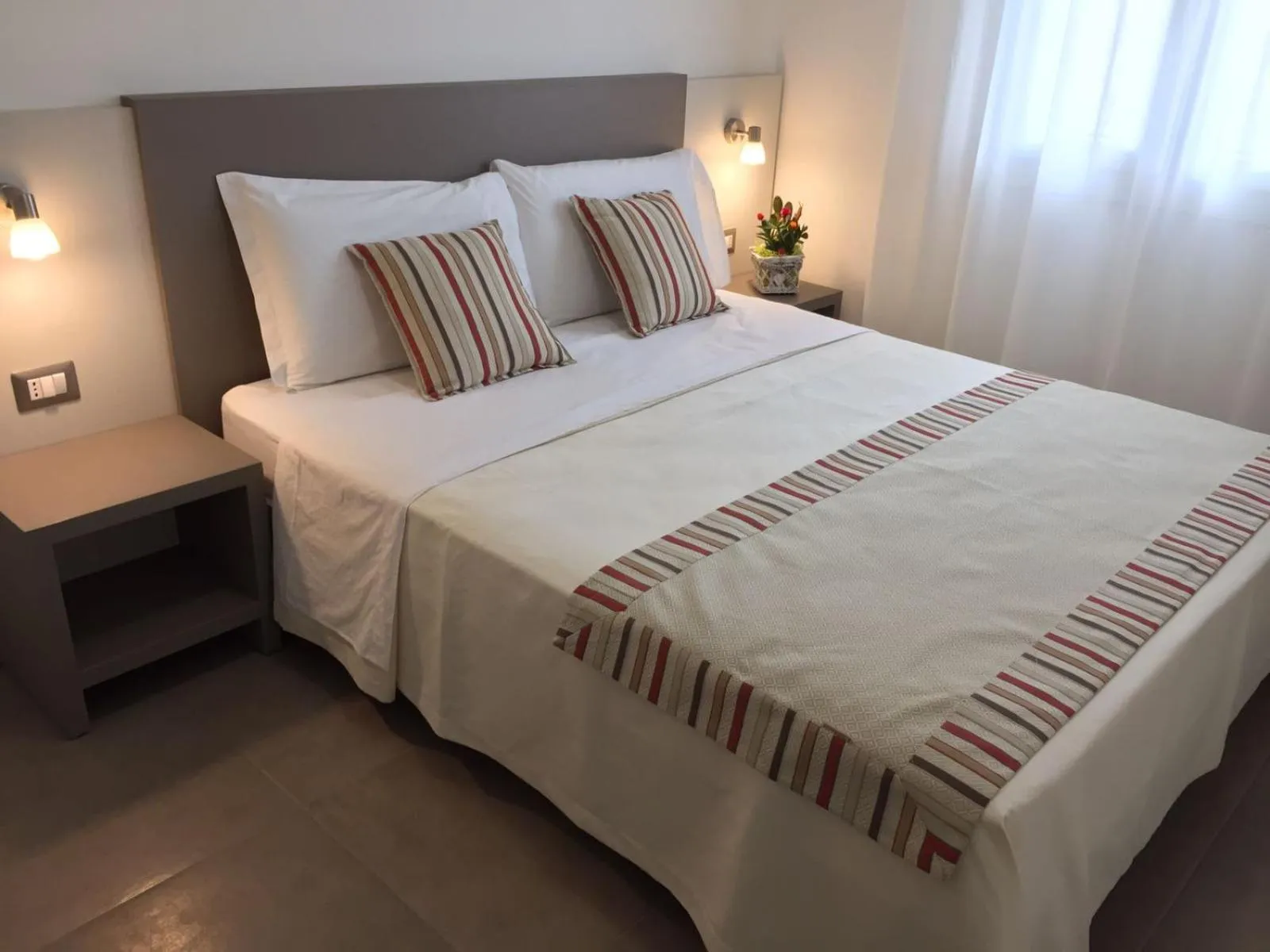 Decorative detail, Bed in B&B MiMì