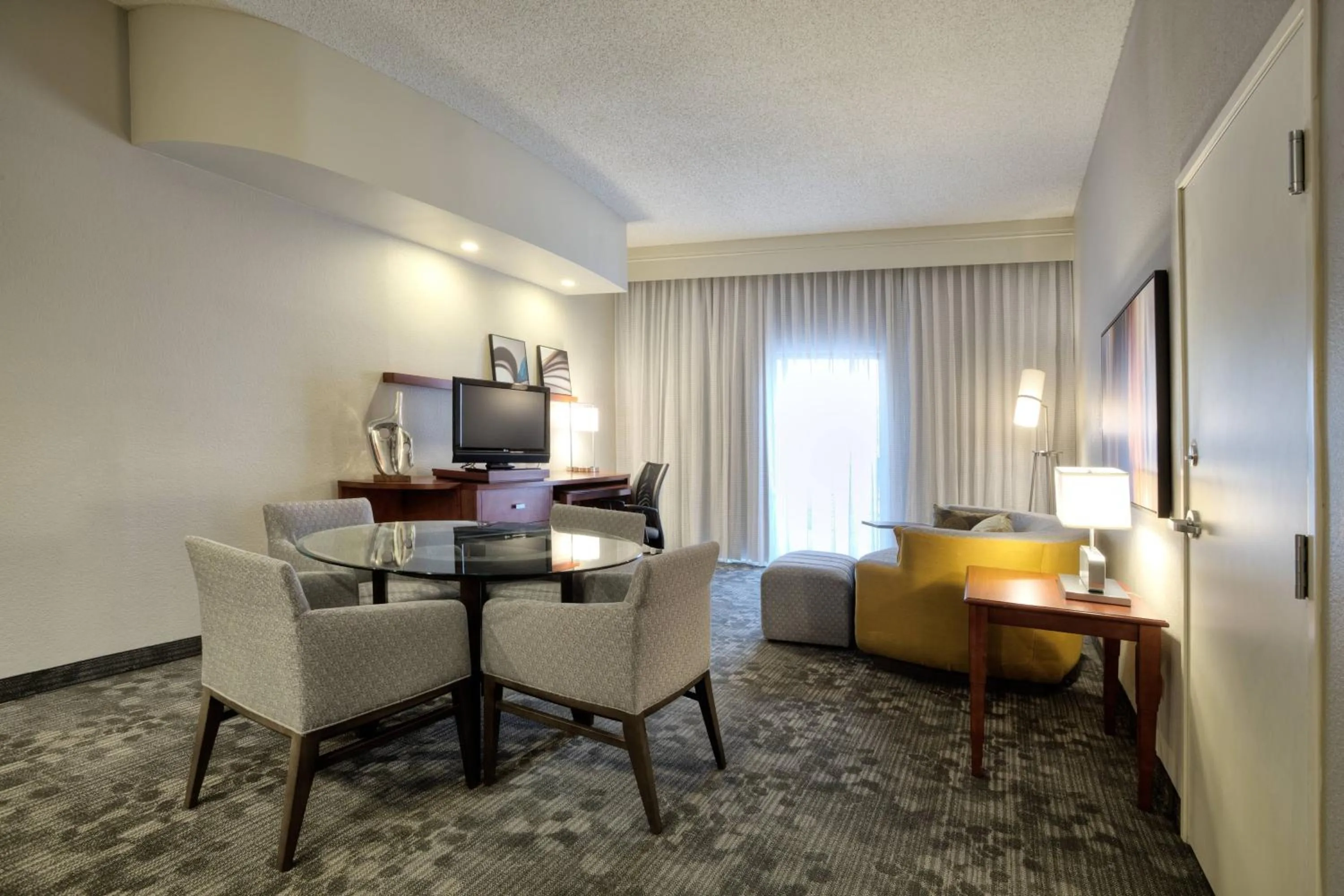 Living room in Courtyard by Marriott McAllen