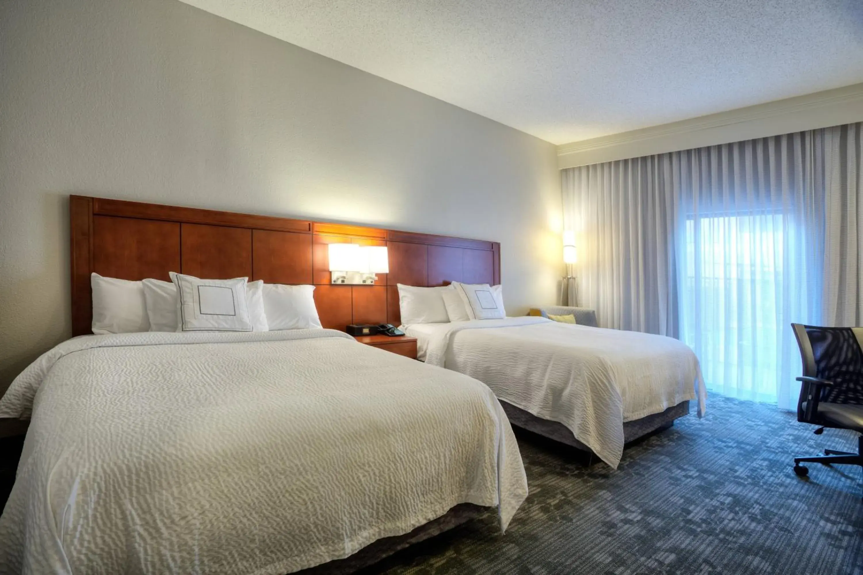 Double Room with Two Double Beds in Courtyard by Marriott McAllen Double Room with Two Double Beds in Courtyard by Marriott McAllen