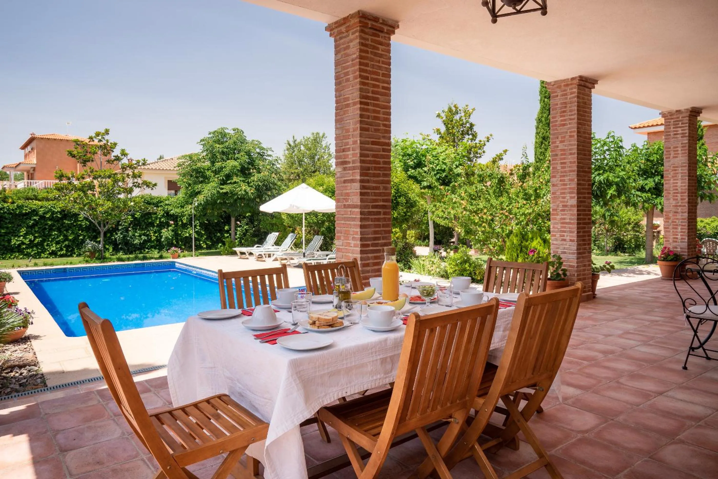 Continental breakfast in Villa Marín Toledo