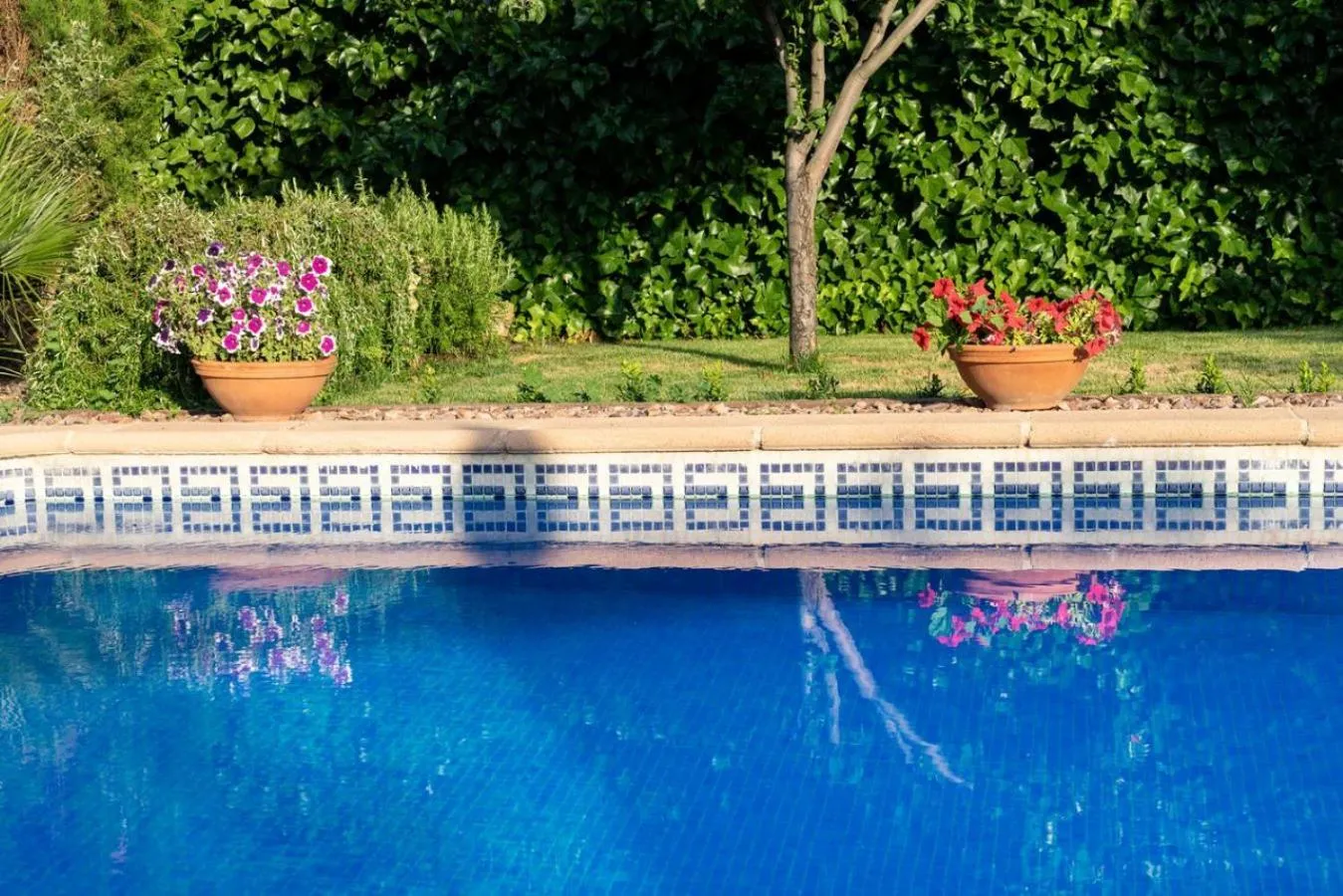 Swimming pool in Villa Marín Toledo