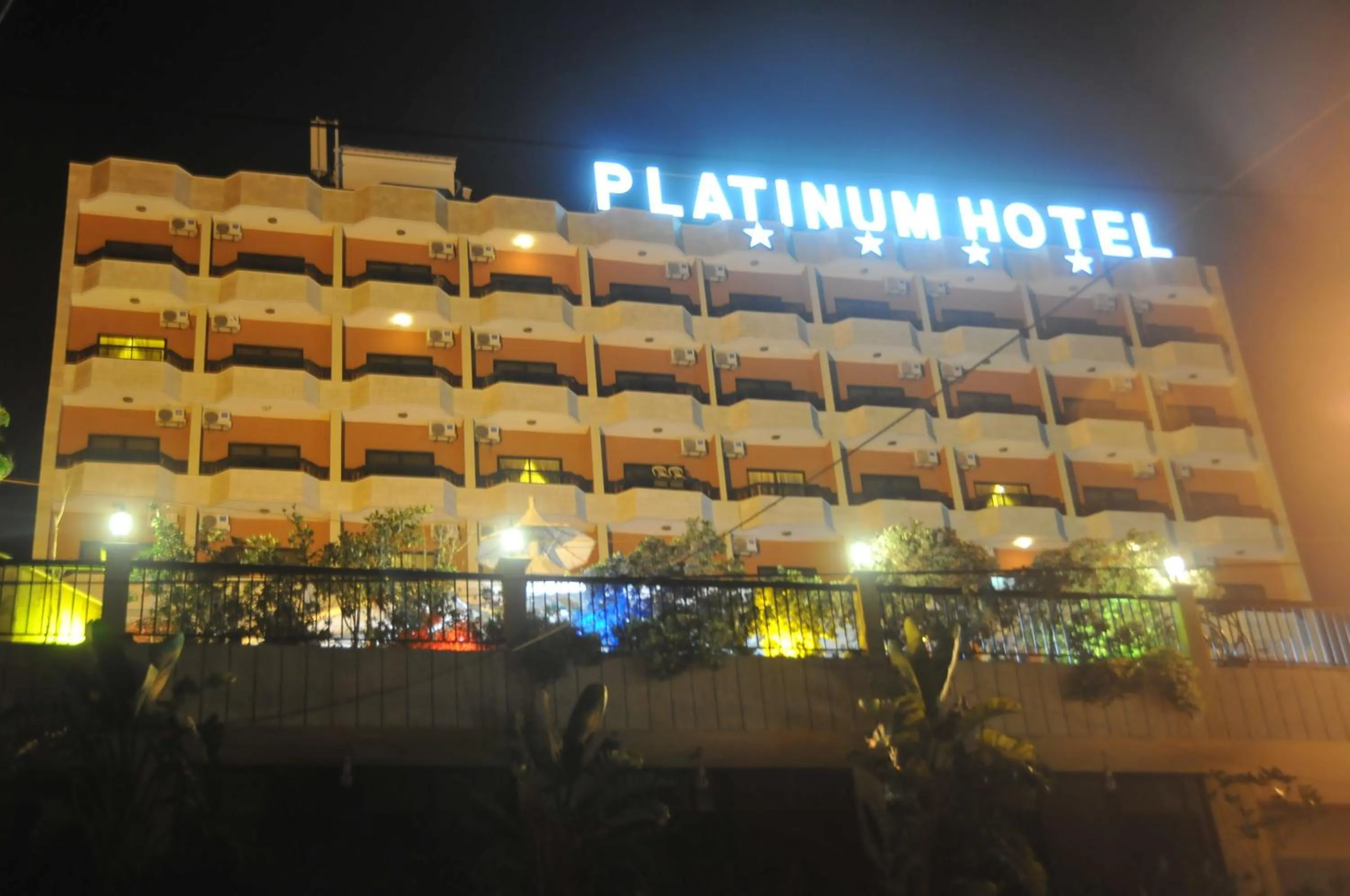 Property building in Platinum Hotel