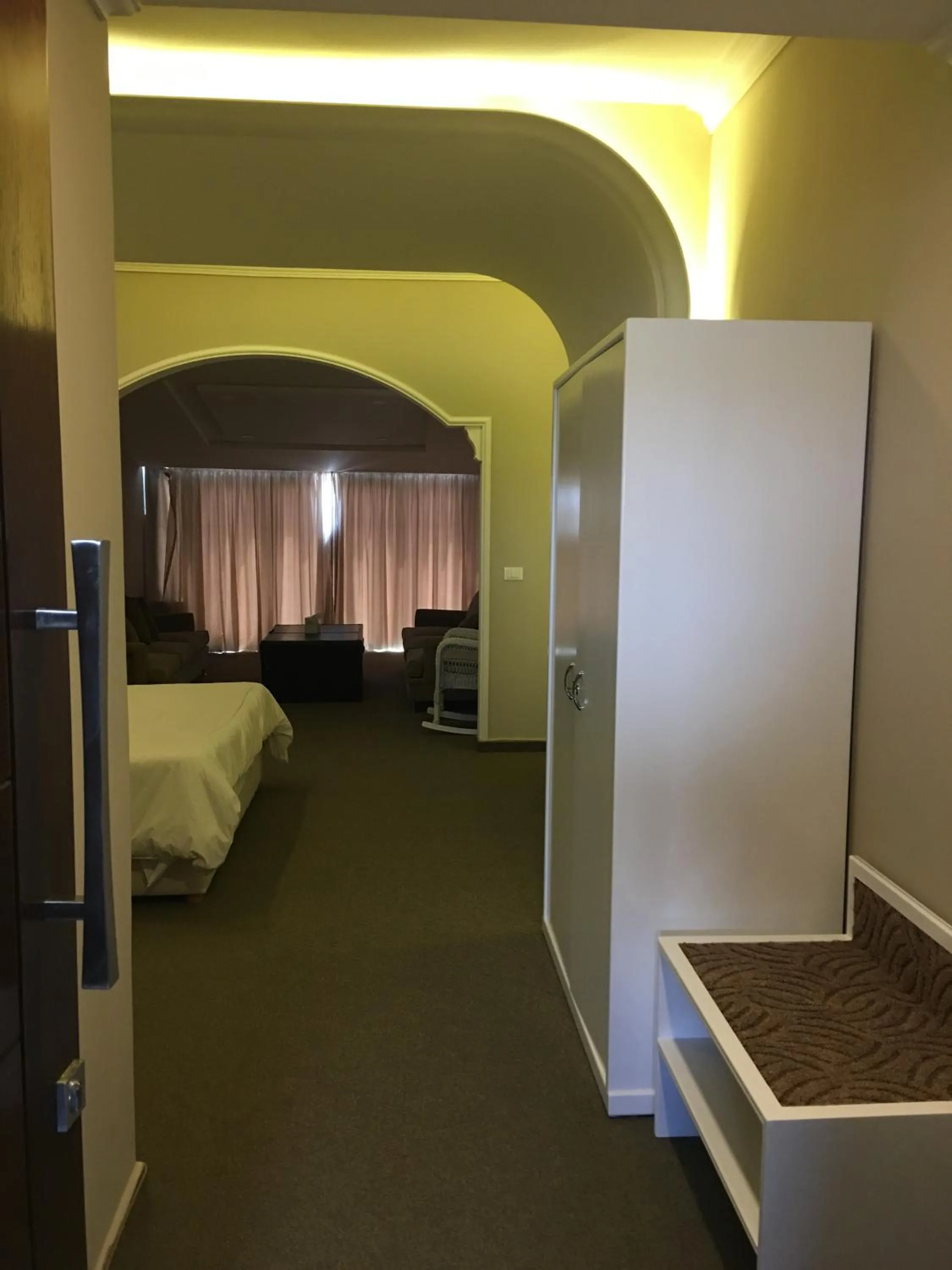 Decorative detail, Bed in Platinum Hotel