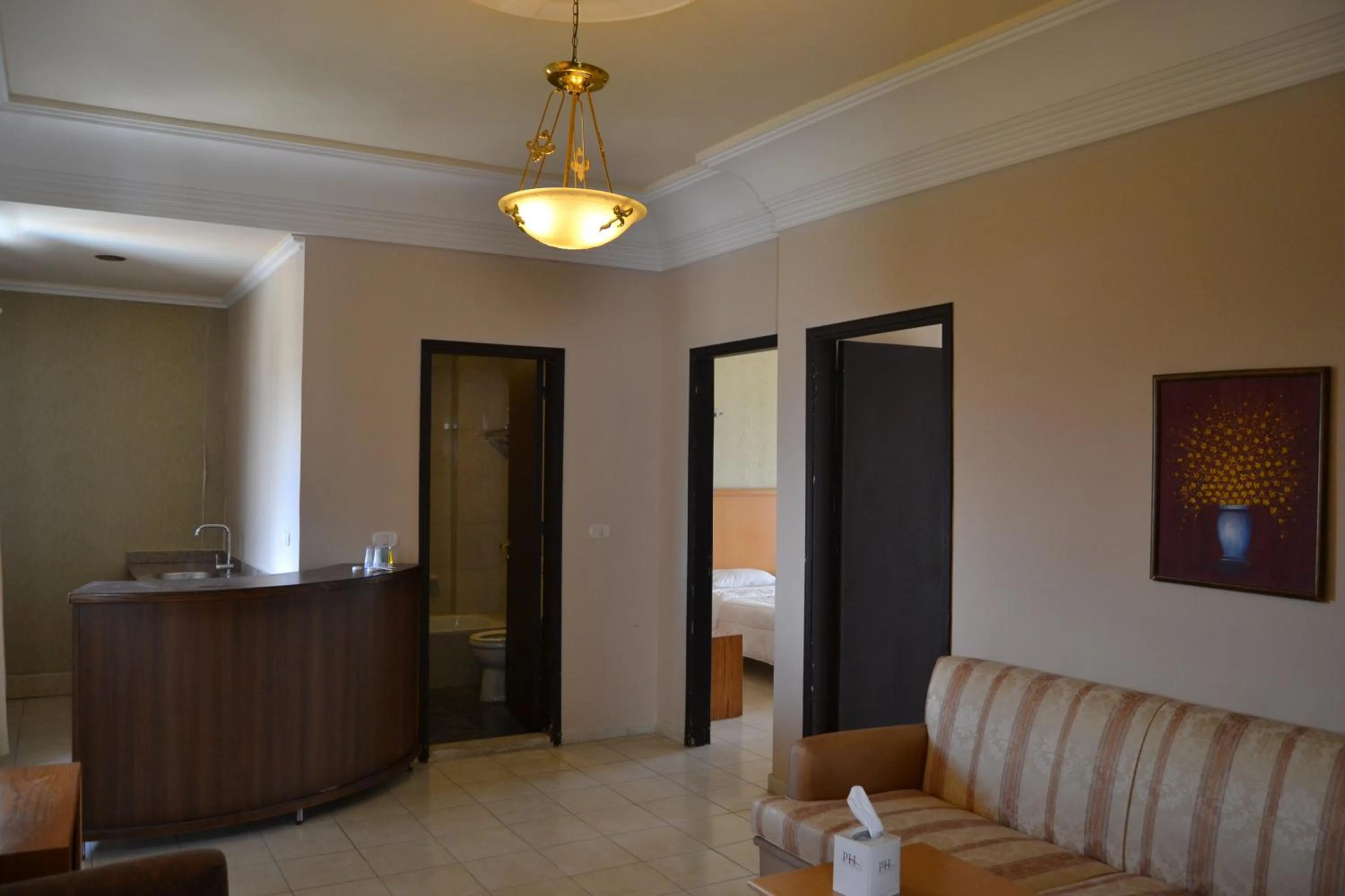 City view in Platinum Hotel