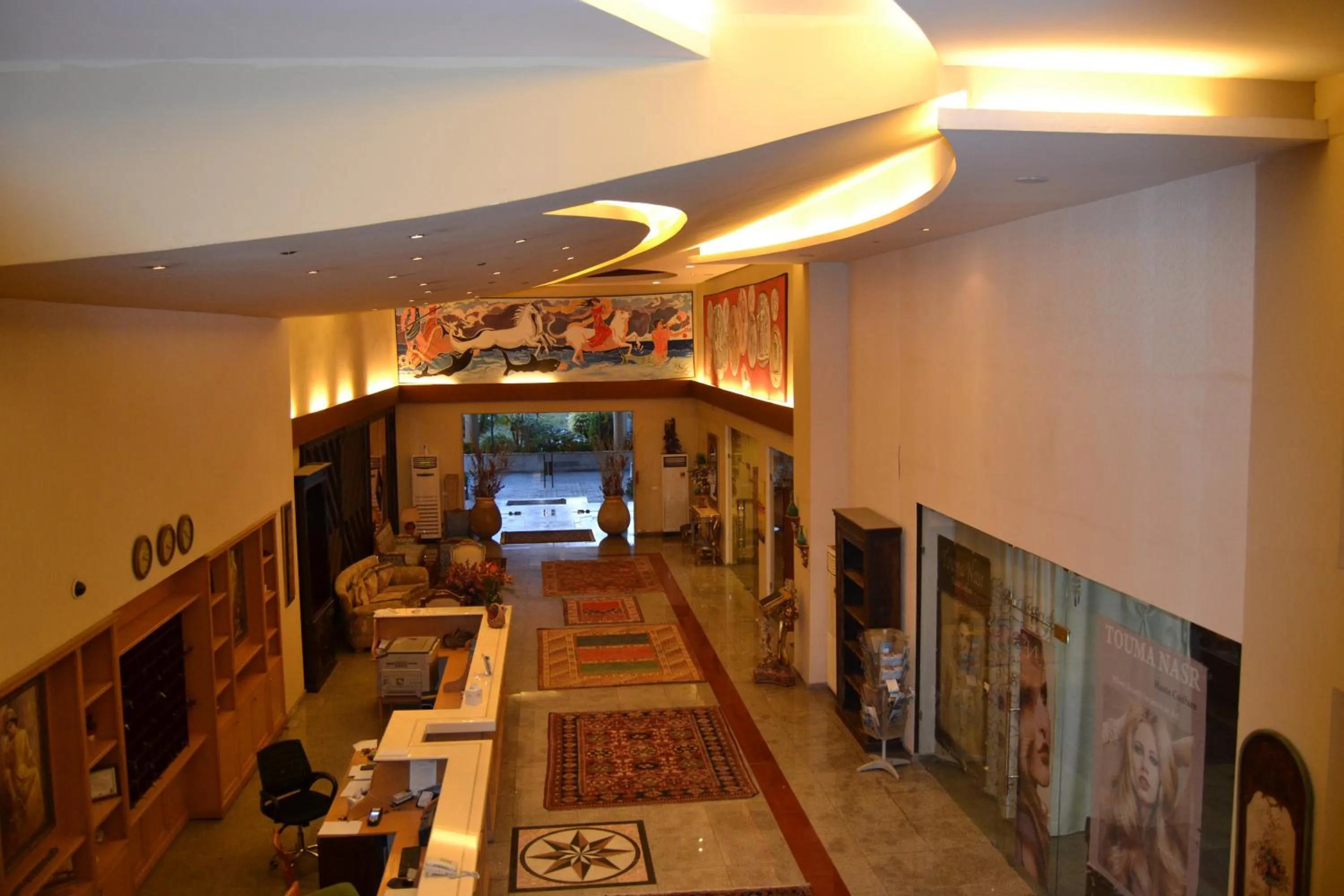 Lobby or reception in Platinum Hotel