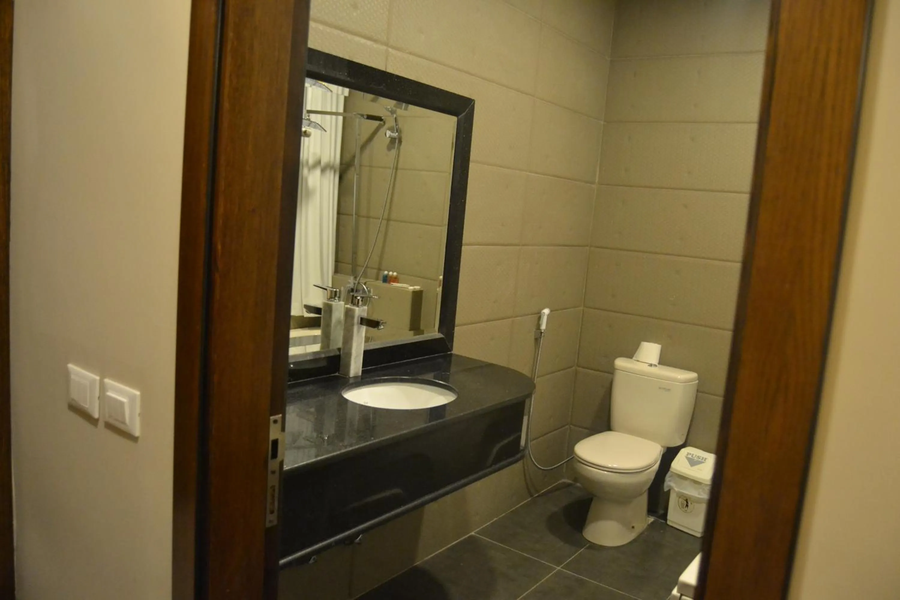 Bathroom in Platinum Hotel