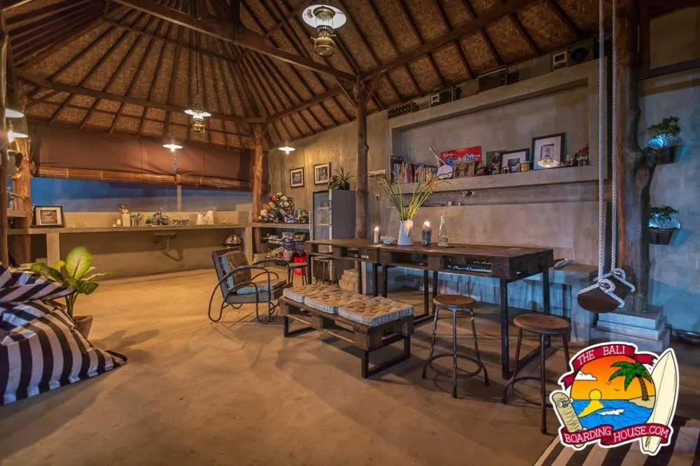 Library in The Bali Boarding House