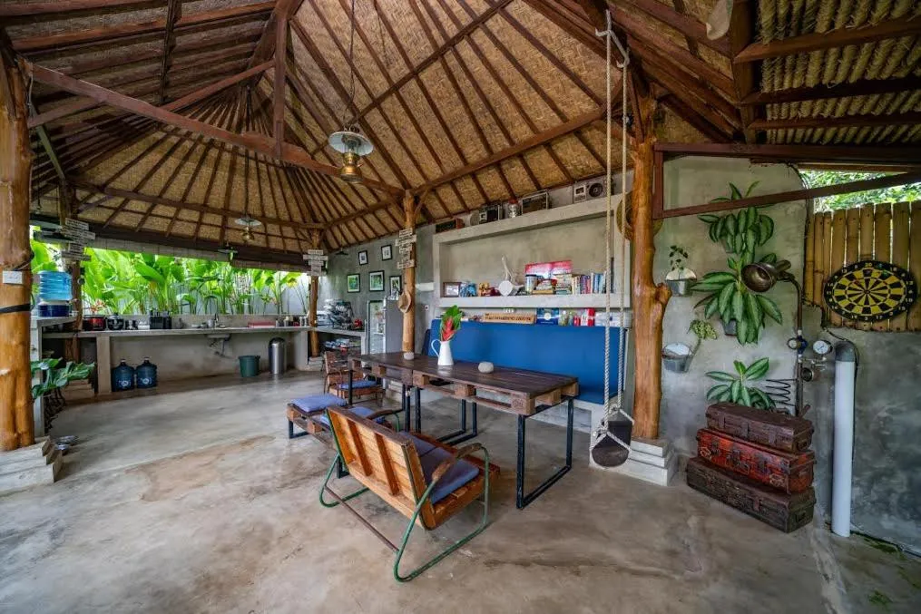 Seating area in The Bali Boarding House