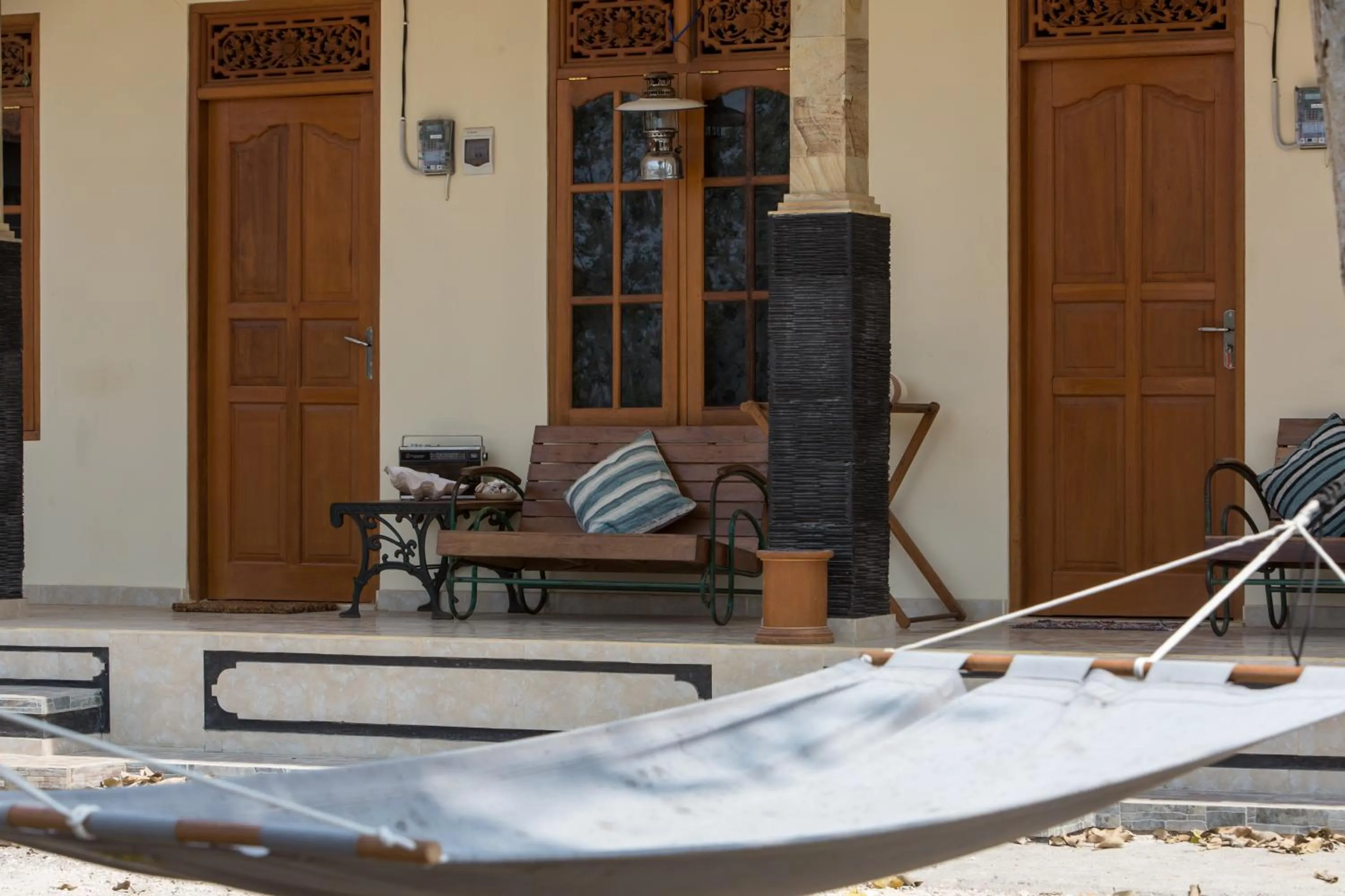 Balcony/Terrace in The Bali Boarding House
