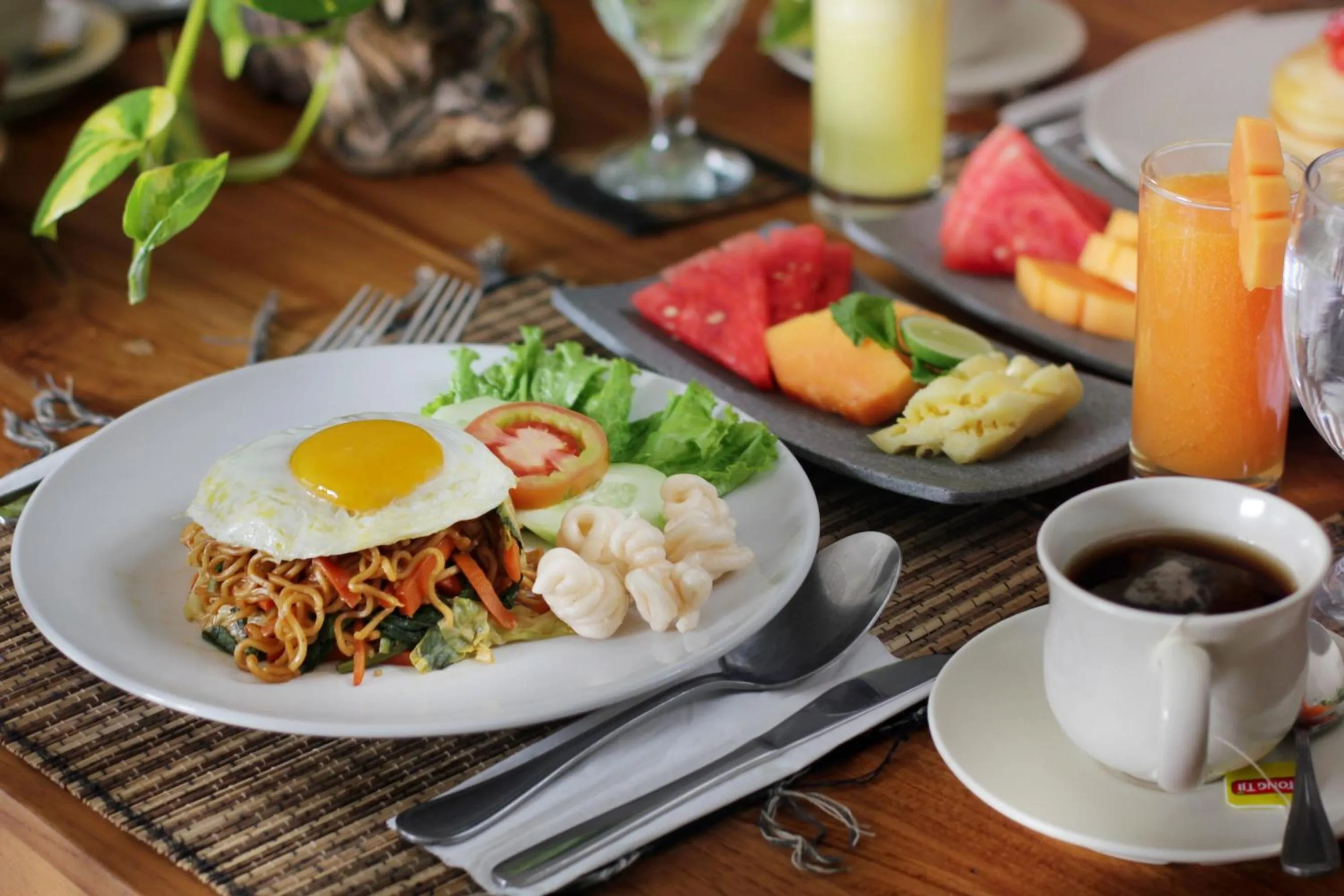 Food in Sudha Villa Bali Baik-Baik