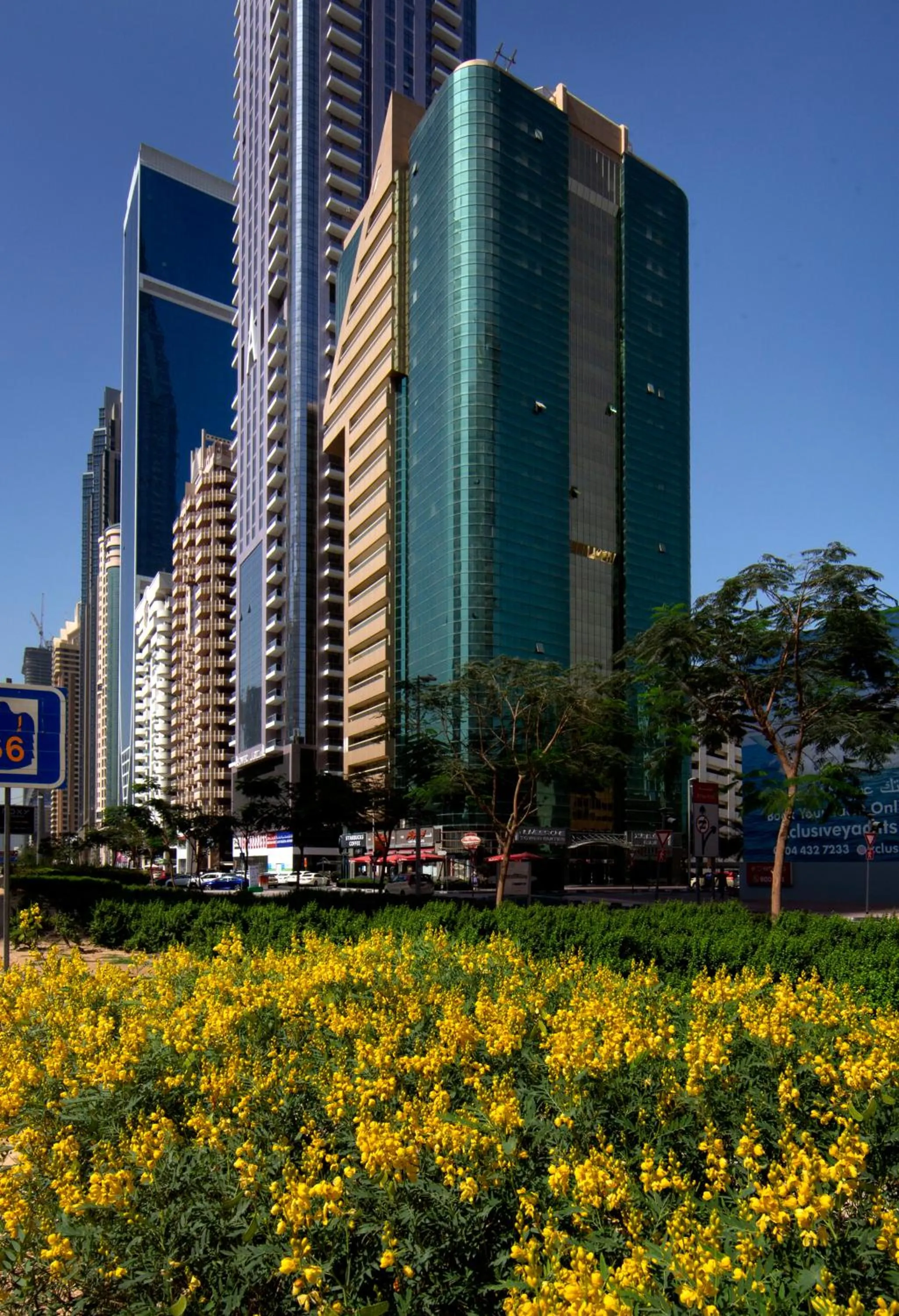 Property building in Number One Tower Suites