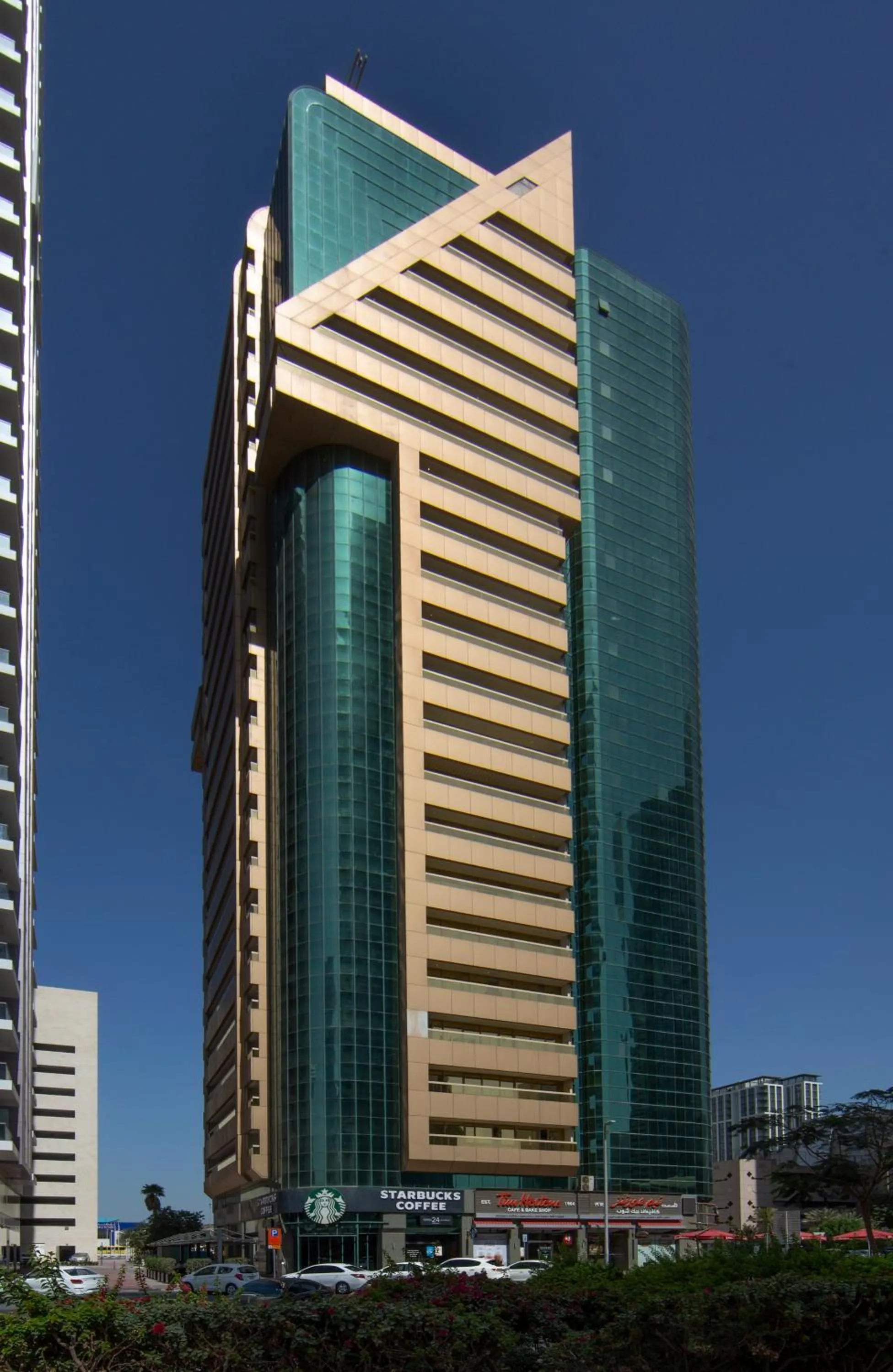 Property building in Number One Tower Suites