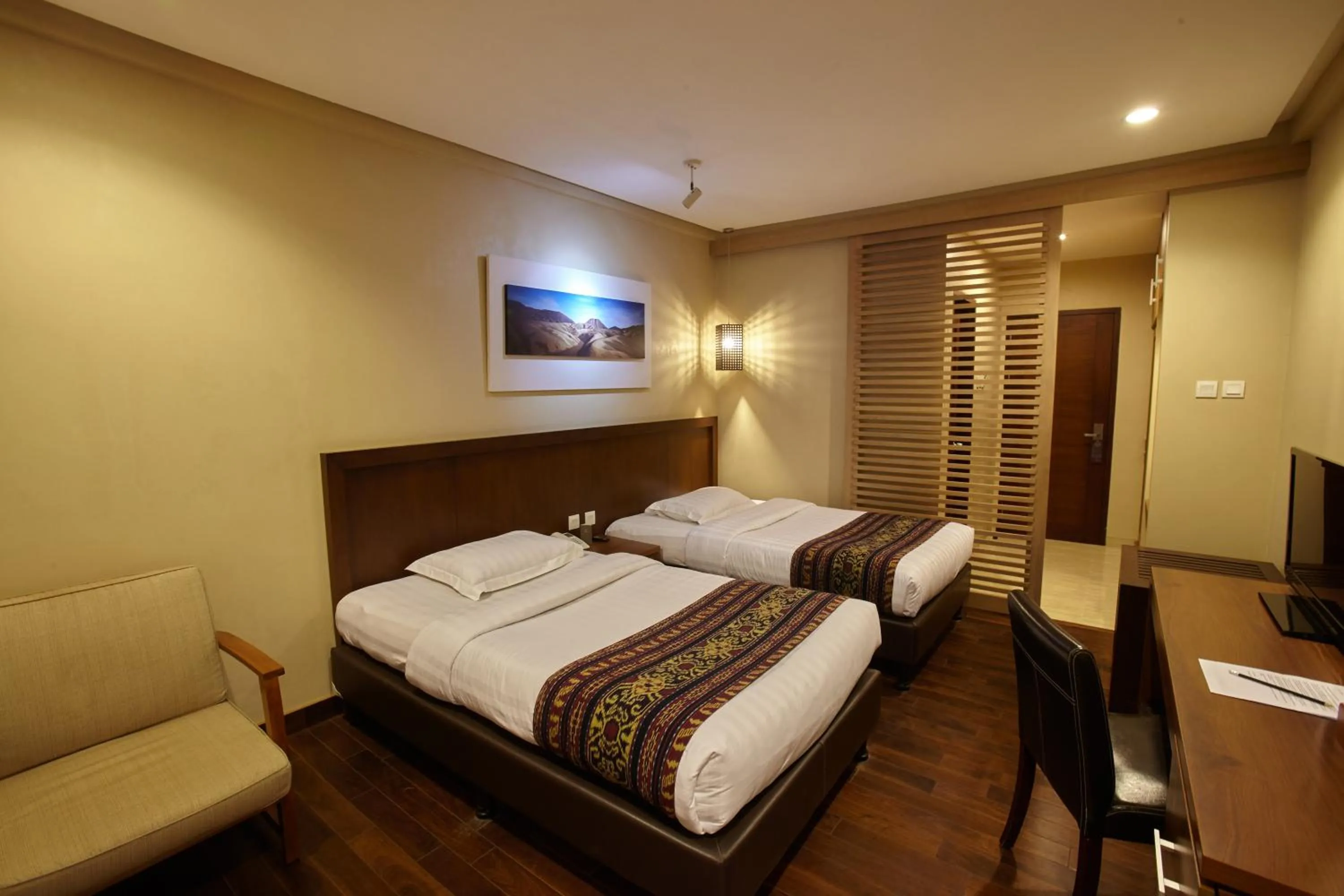 Photo of the whole room, Bed in Jiwa Jawa Resort Bromo