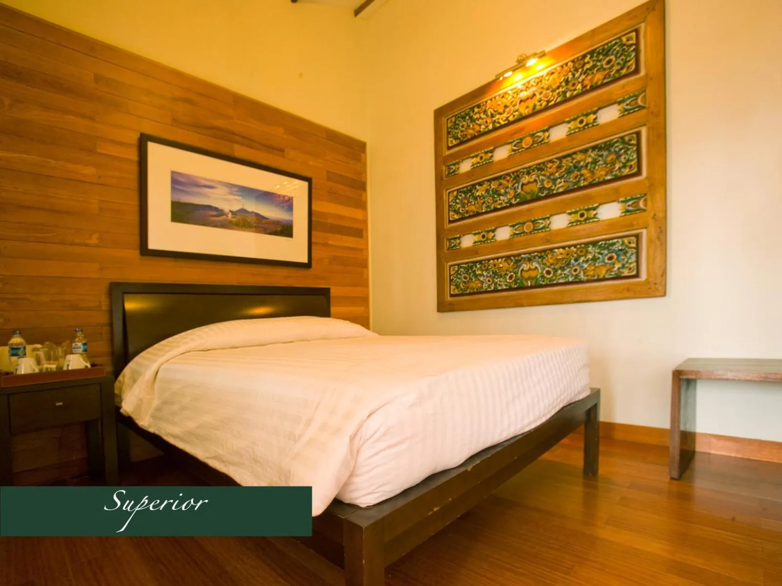 Bed in Jiwa Jawa Resort Bromo