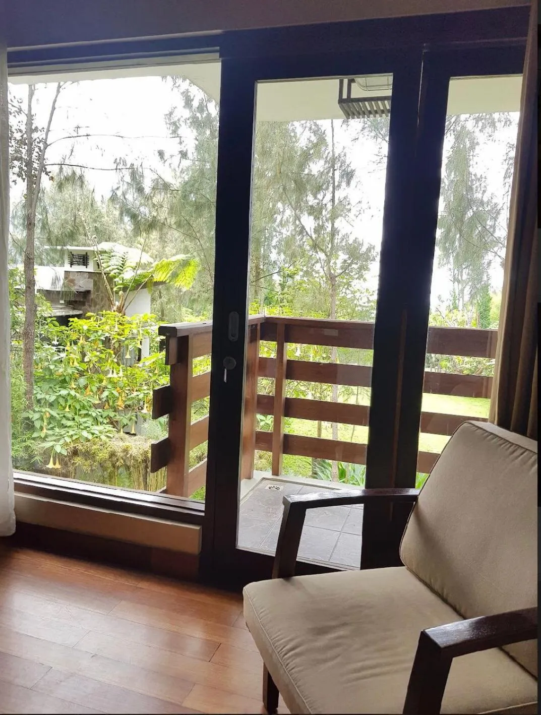 Garden view in Jiwa Jawa Resort Bromo