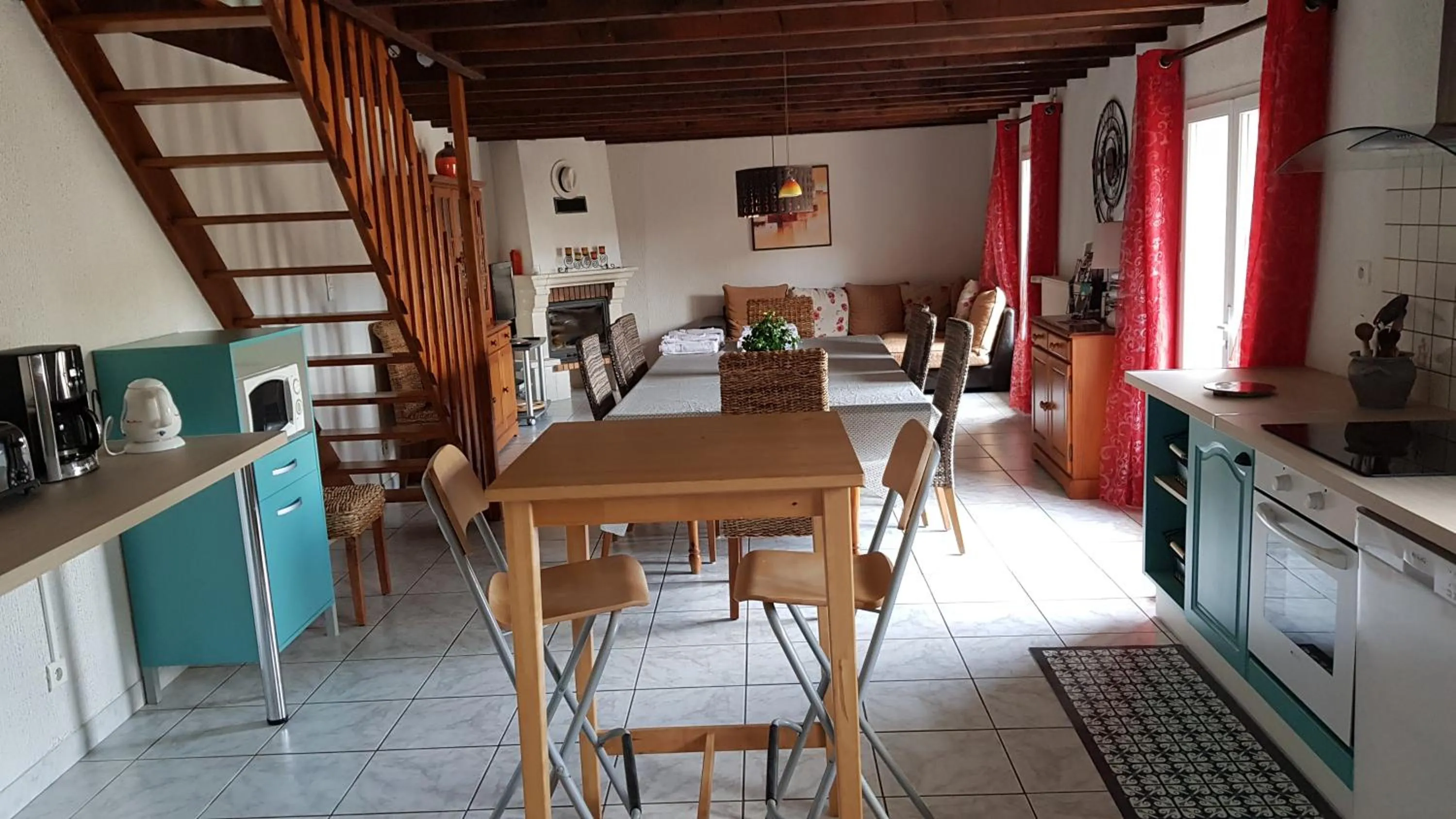 kitchen in La Sente des Vignes