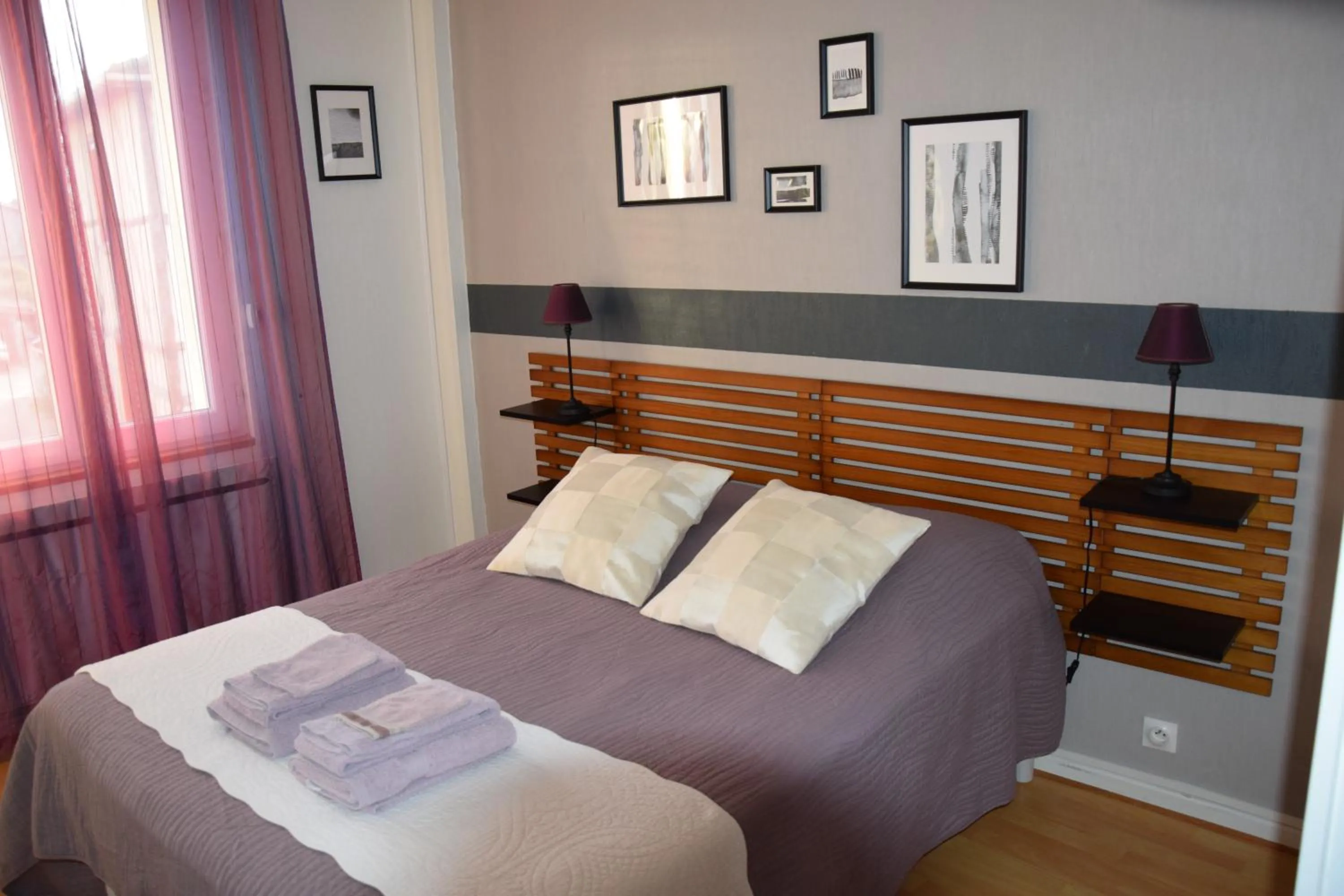 Bedroom, Bed in La Sente des Vignes