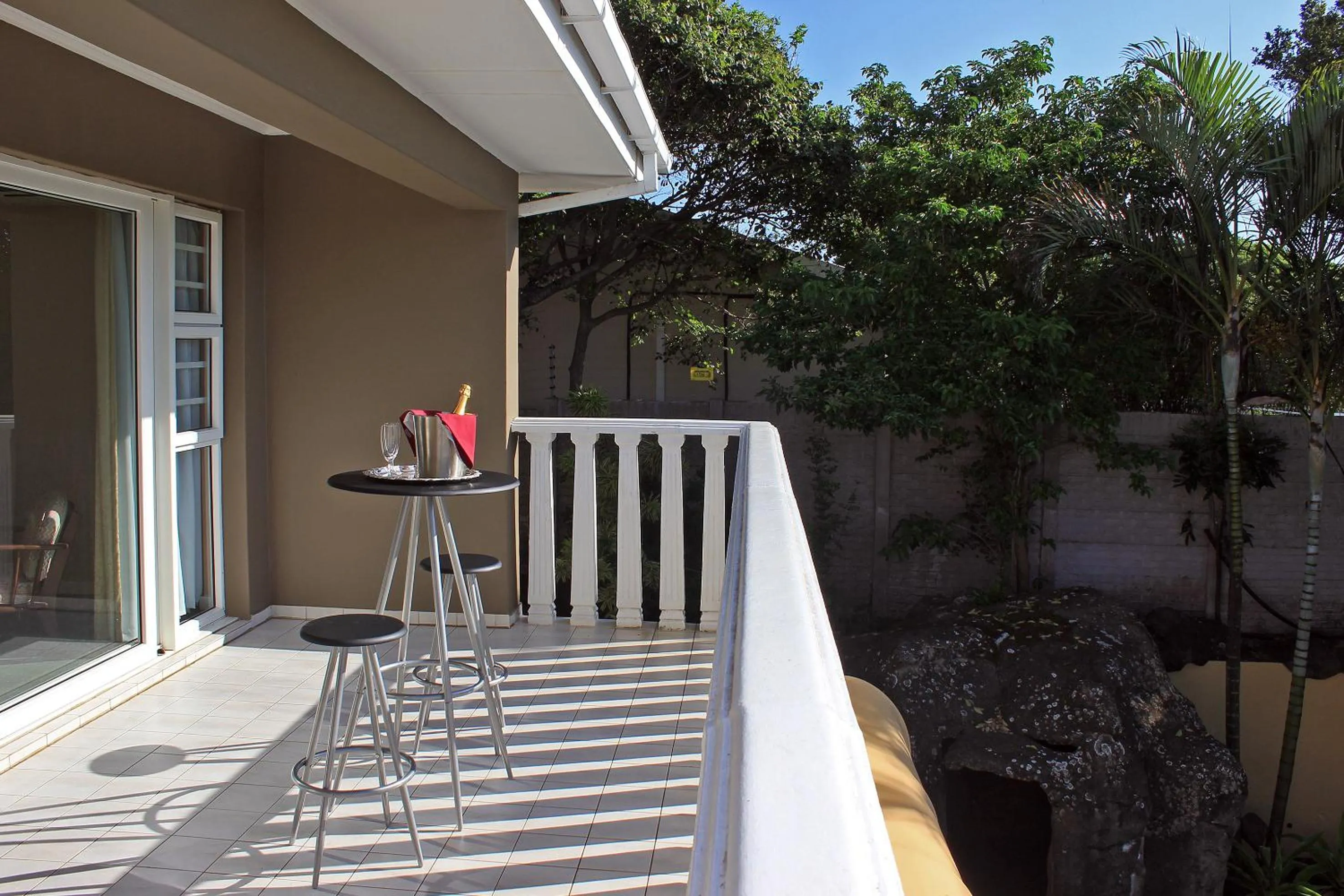 Balcony/Terrace in Durban Manor Guest House