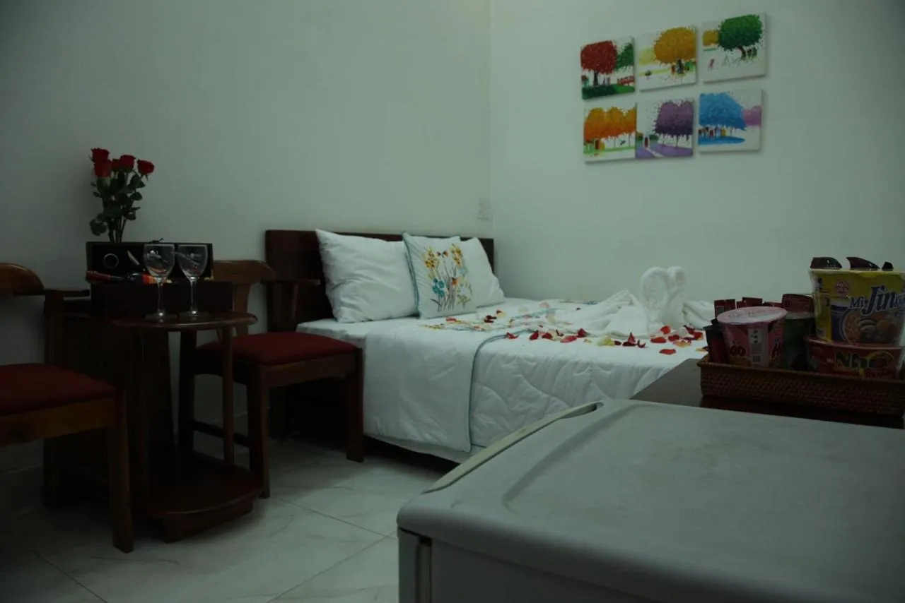 Bed in An Bình Tài Hotel