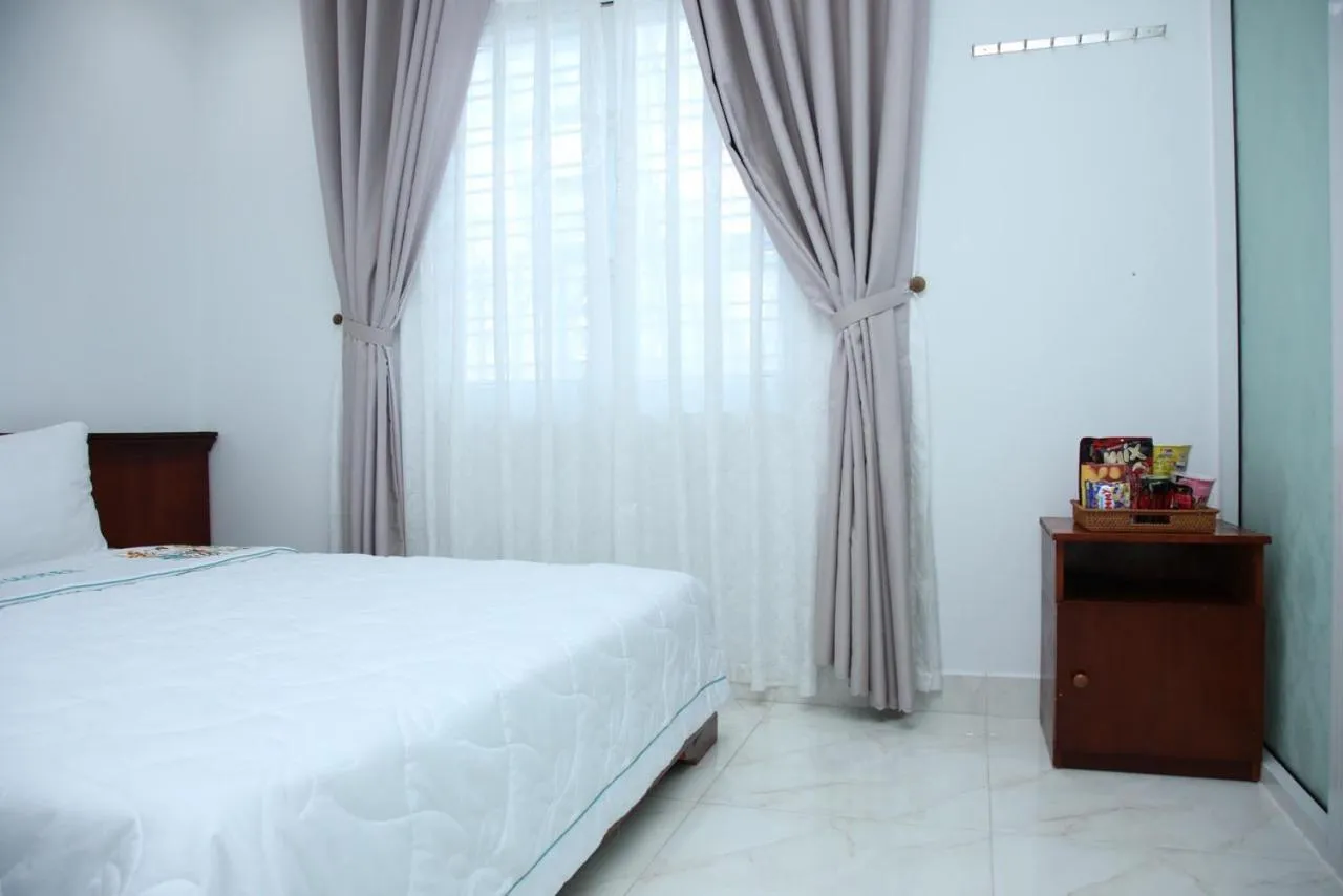 Bed in An Bình Tài Hotel
