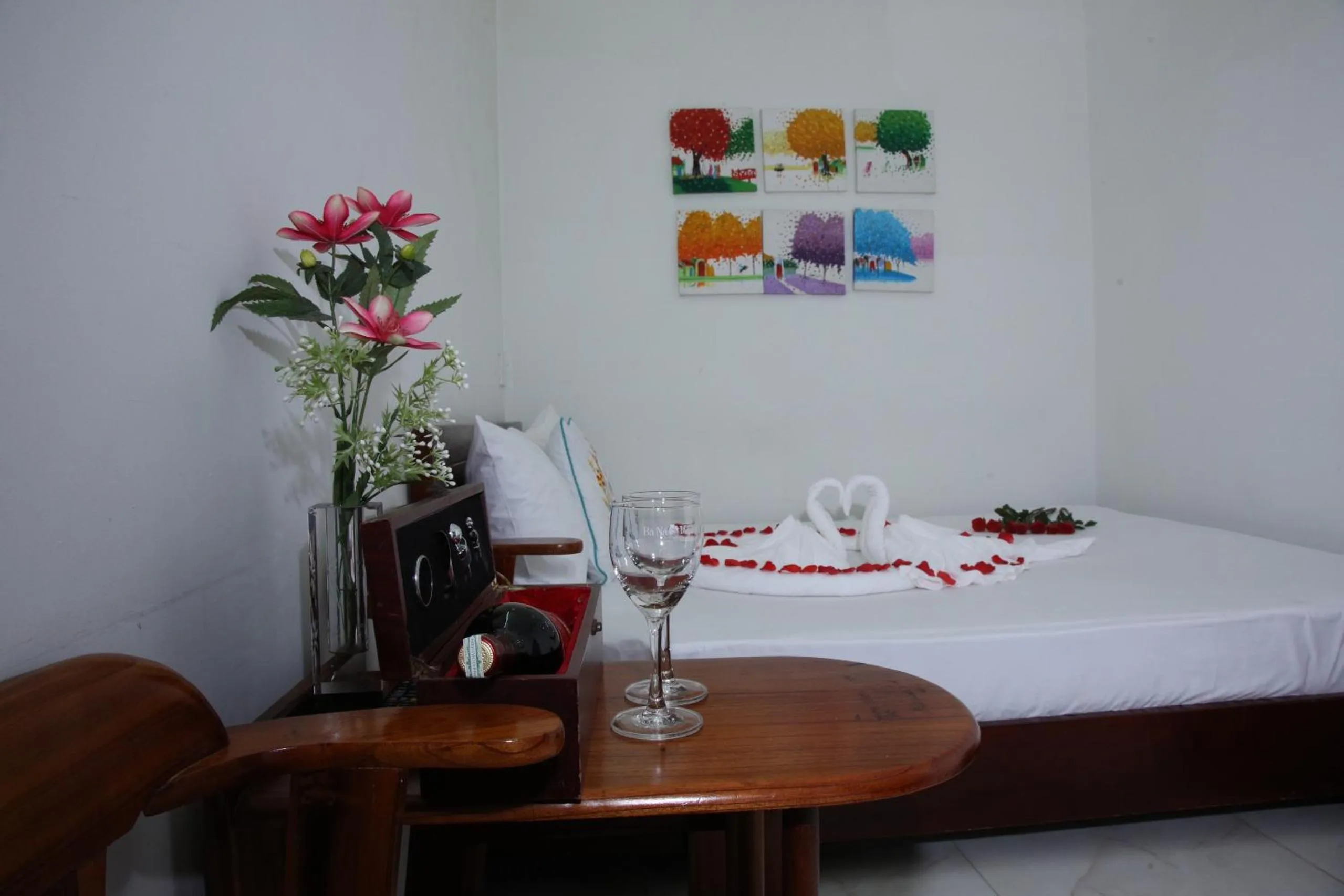 Bed in An Bình Tài Hotel