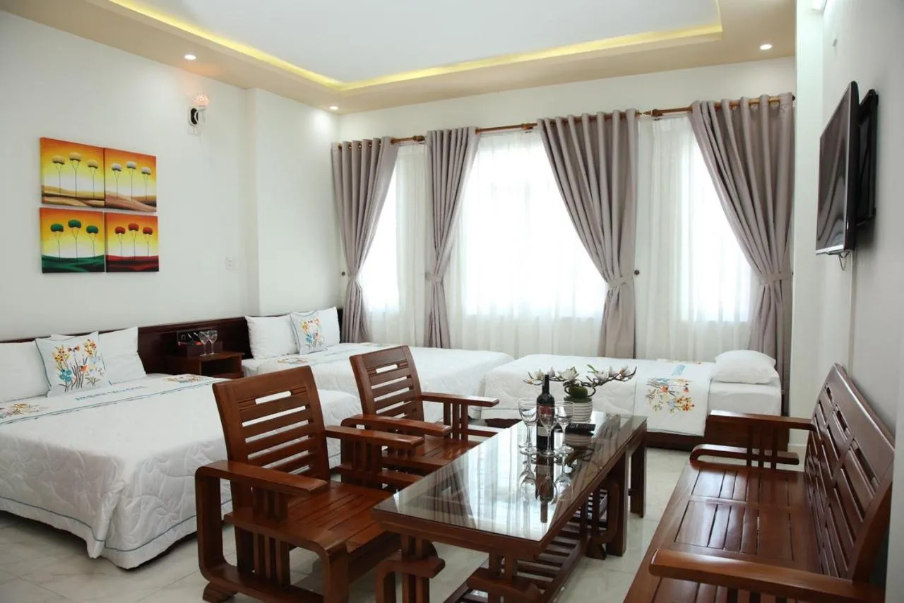 Bed in An Bình Tài Hotel