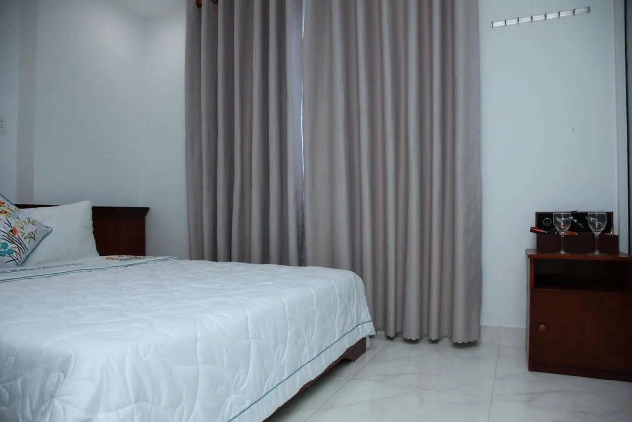 Bed in An Bình Tài Hotel