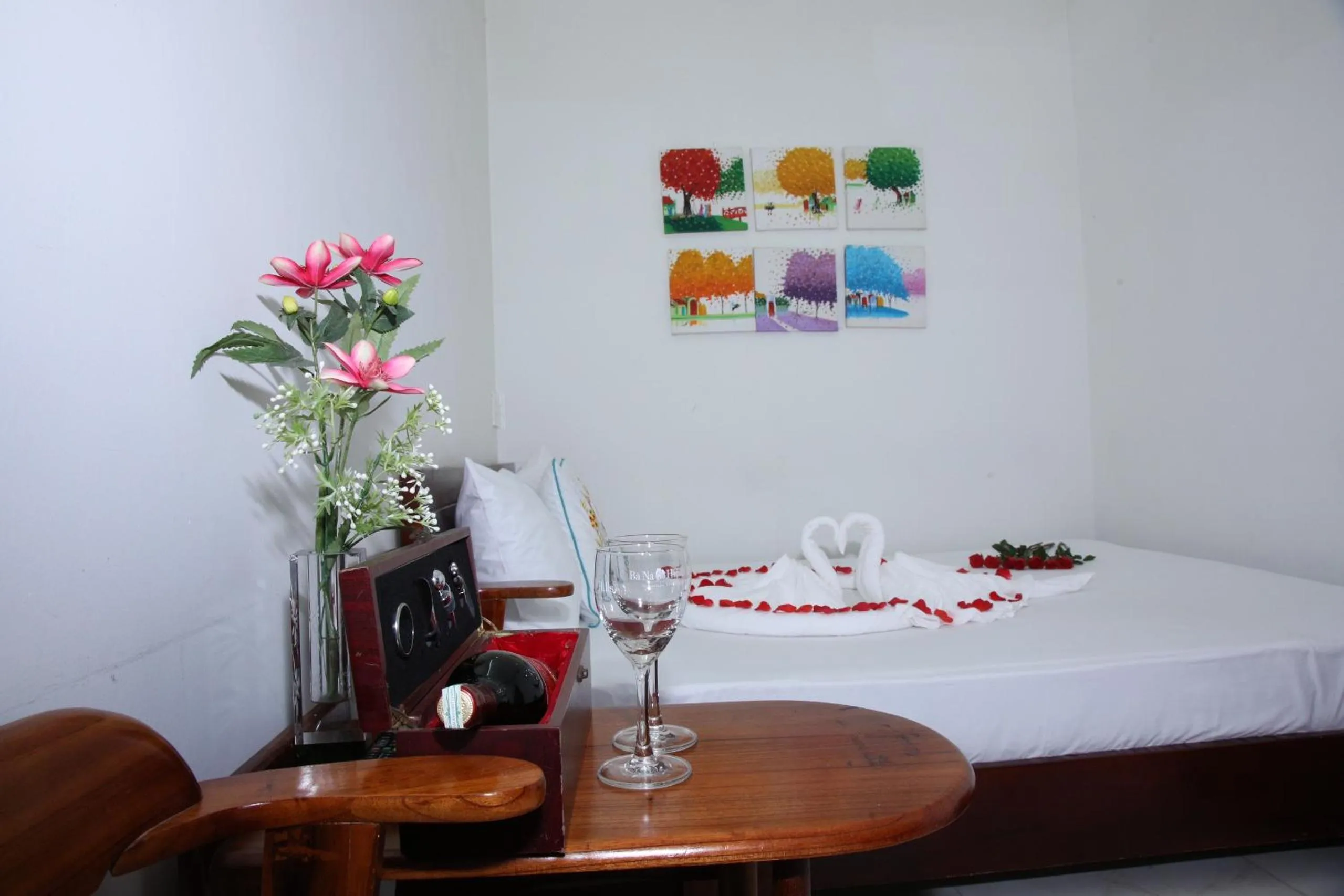 Bed in An Bình Tài Hotel