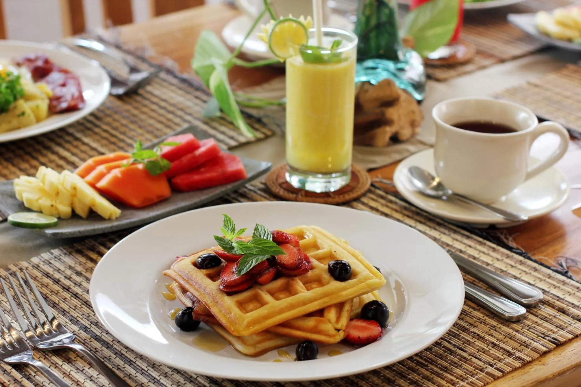 Breakfast in Sudha Villa Bali Anyelir