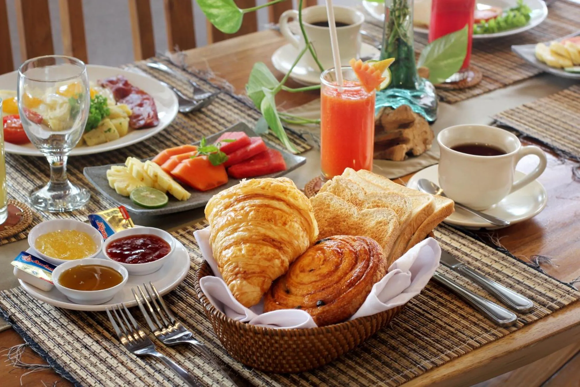 Breakfast in Sudha Villa Bali Anyelir