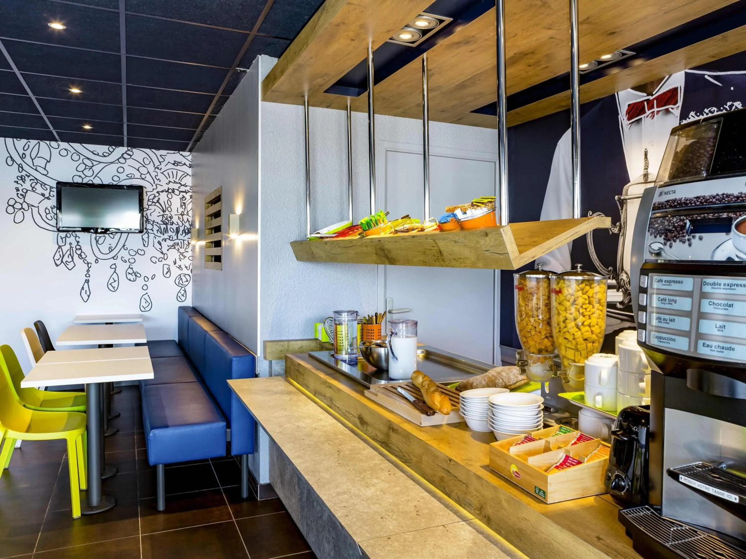 Breakfast in ibis budget Quimper