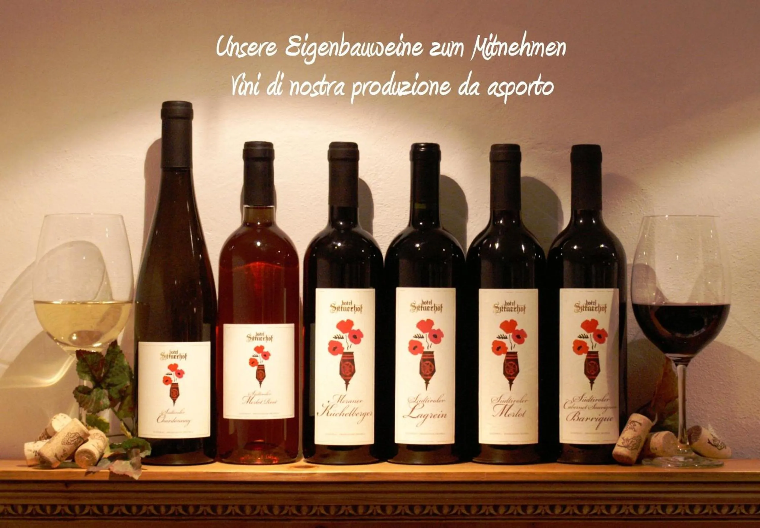 Drinks in Hotel Sittnerhof