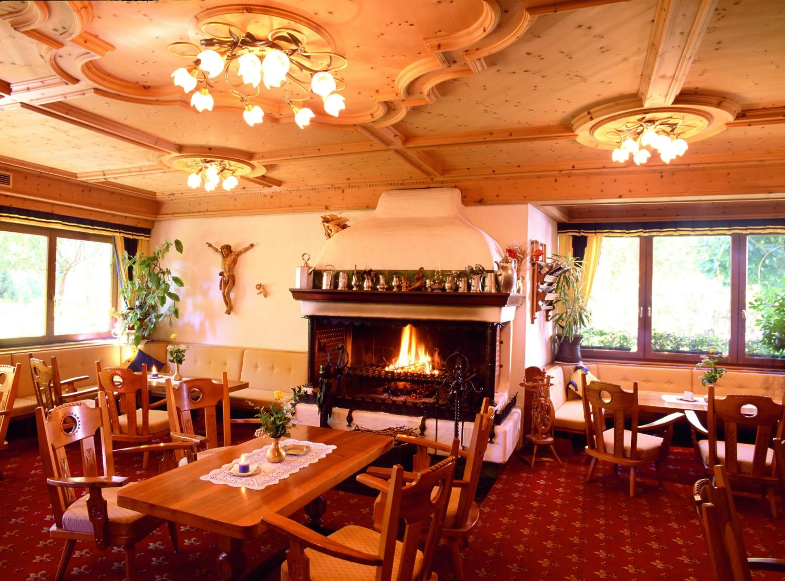 Communal lounge/ TV room in Hotel Sittnerhof