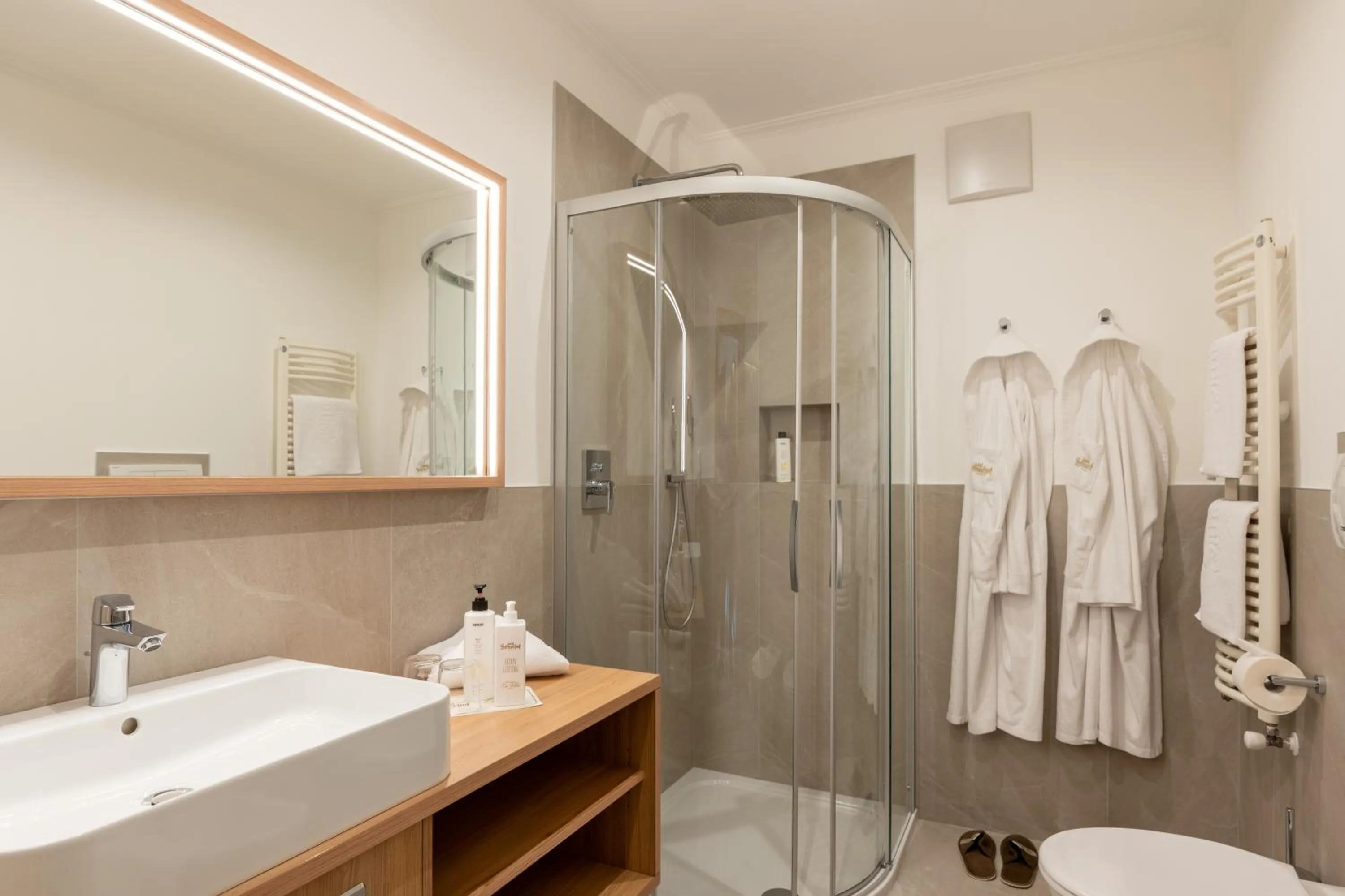 Bathroom in Hotel Sittnerhof