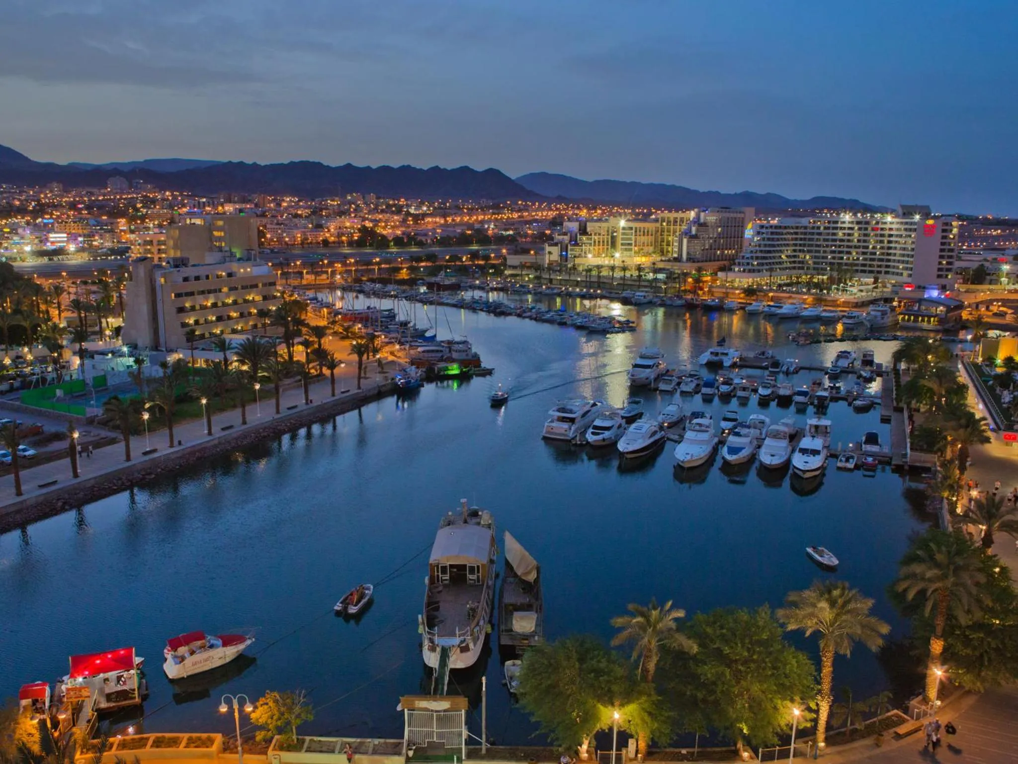 Area and facilities in Dan Eilat Hotel