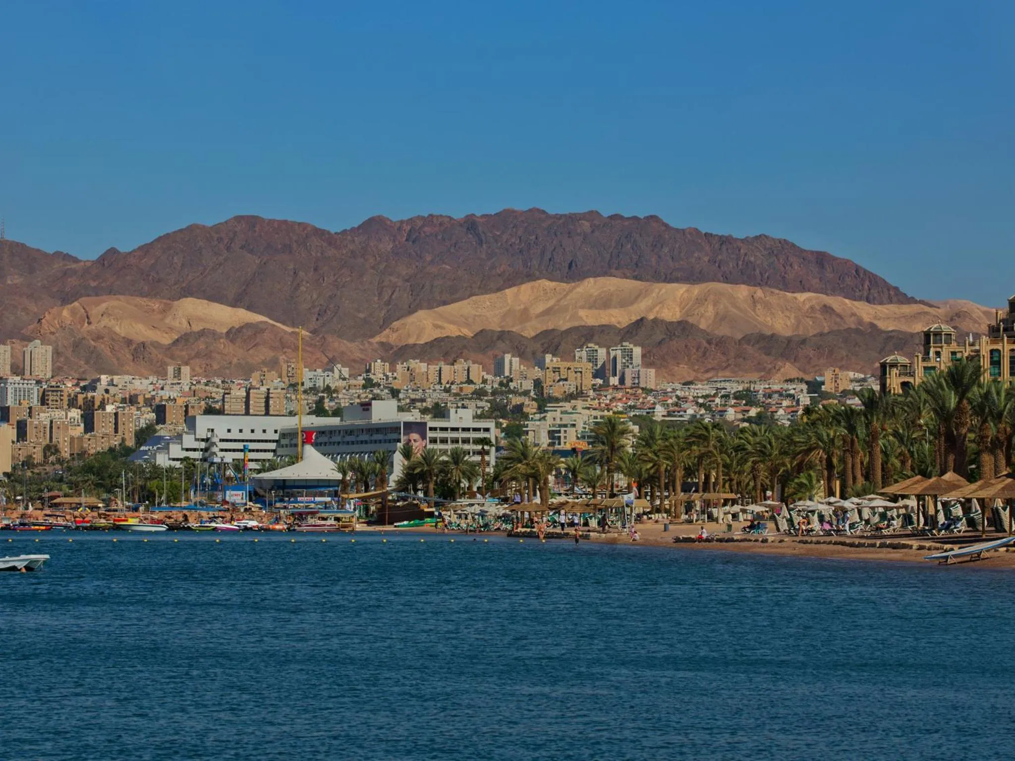 Area and facilities in Dan Eilat Hotel